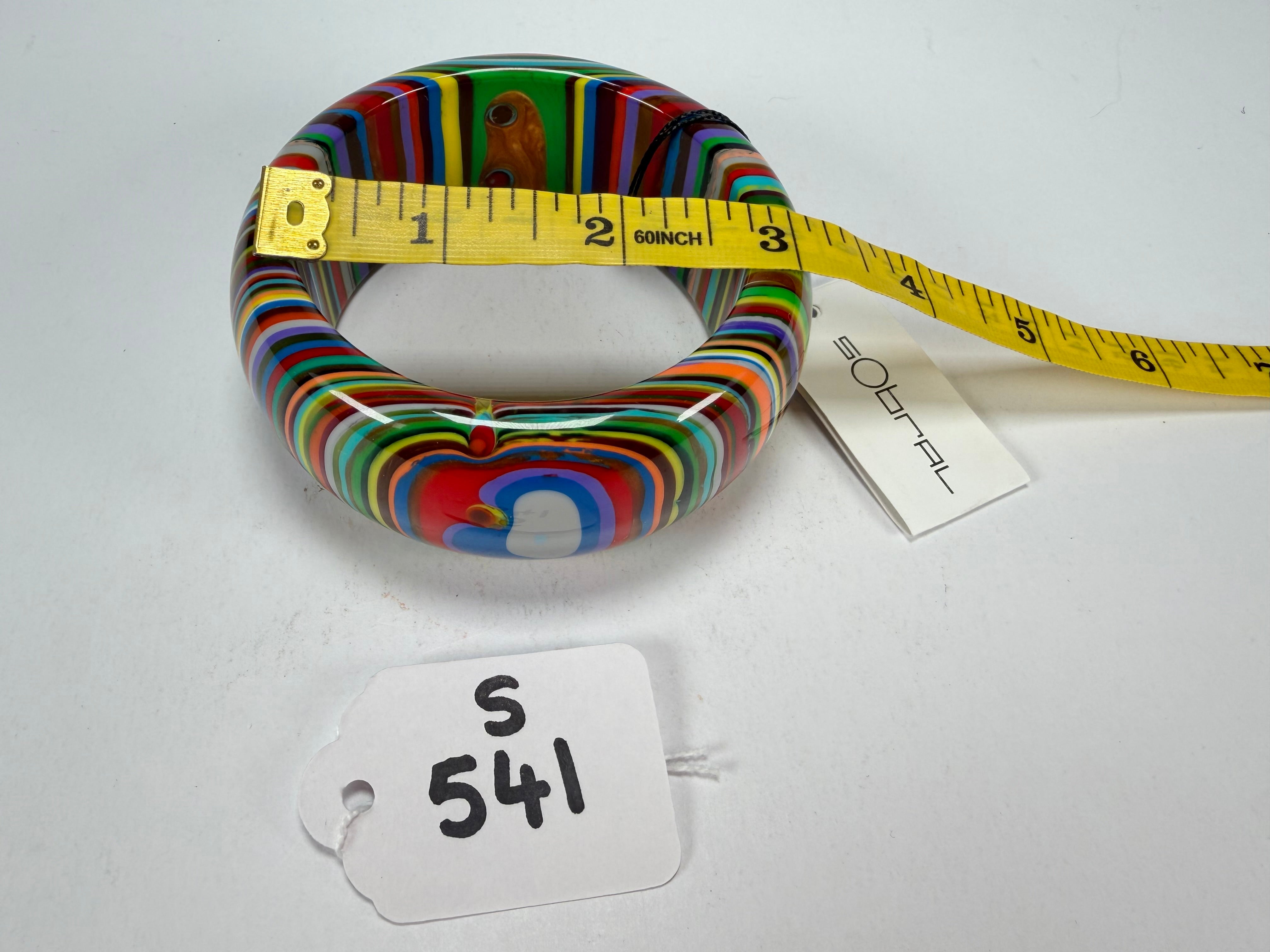 Sobral - Pop Art "PB34" Solid Resin Bangle ( 002444 )