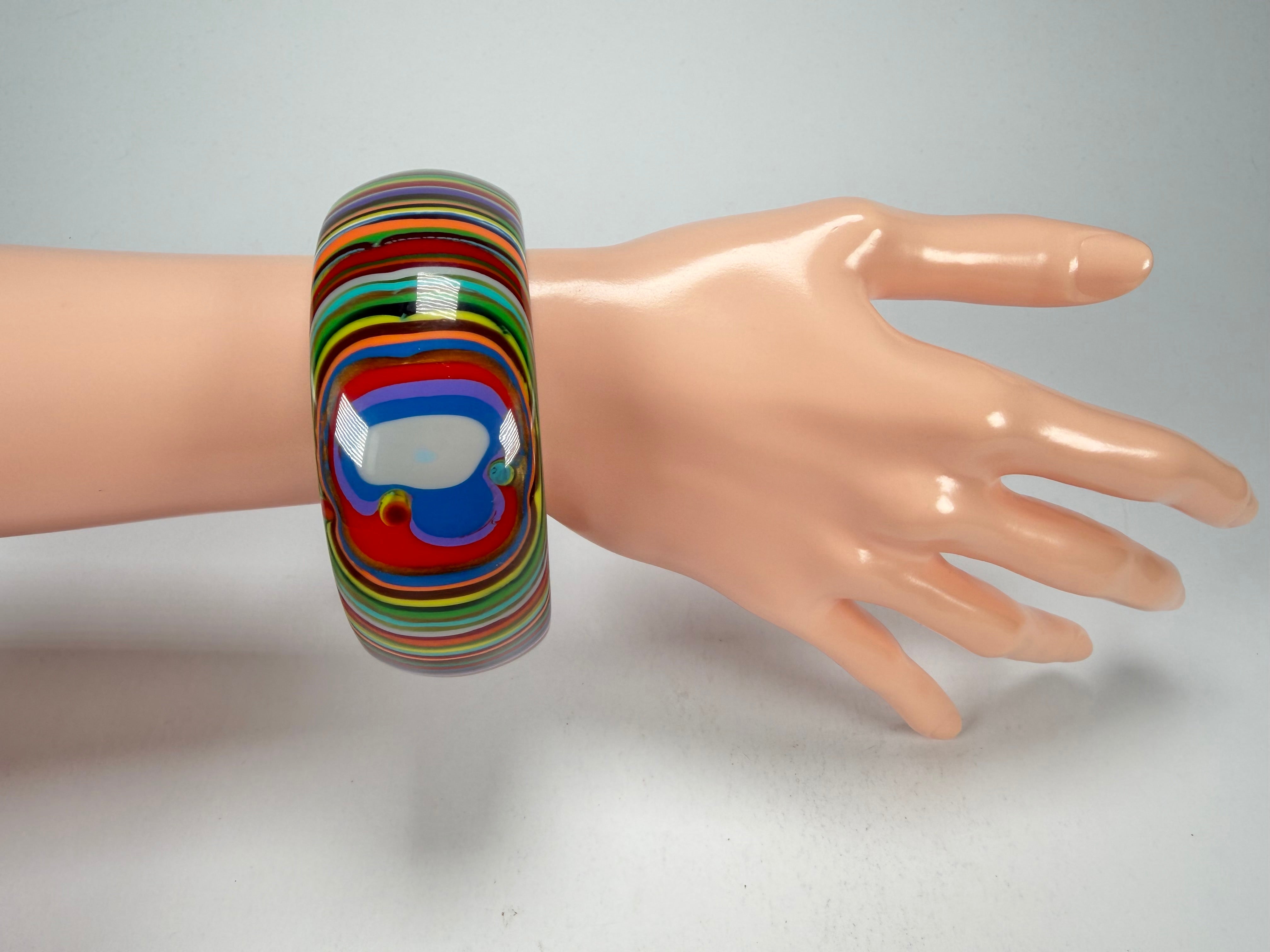 Sobral - Pop Art "PB34" Solid Resin Bangle ( 002444 )