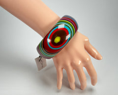 Sobral - Pop Art "PB34" Solid Resin Bangle ( 002444 )