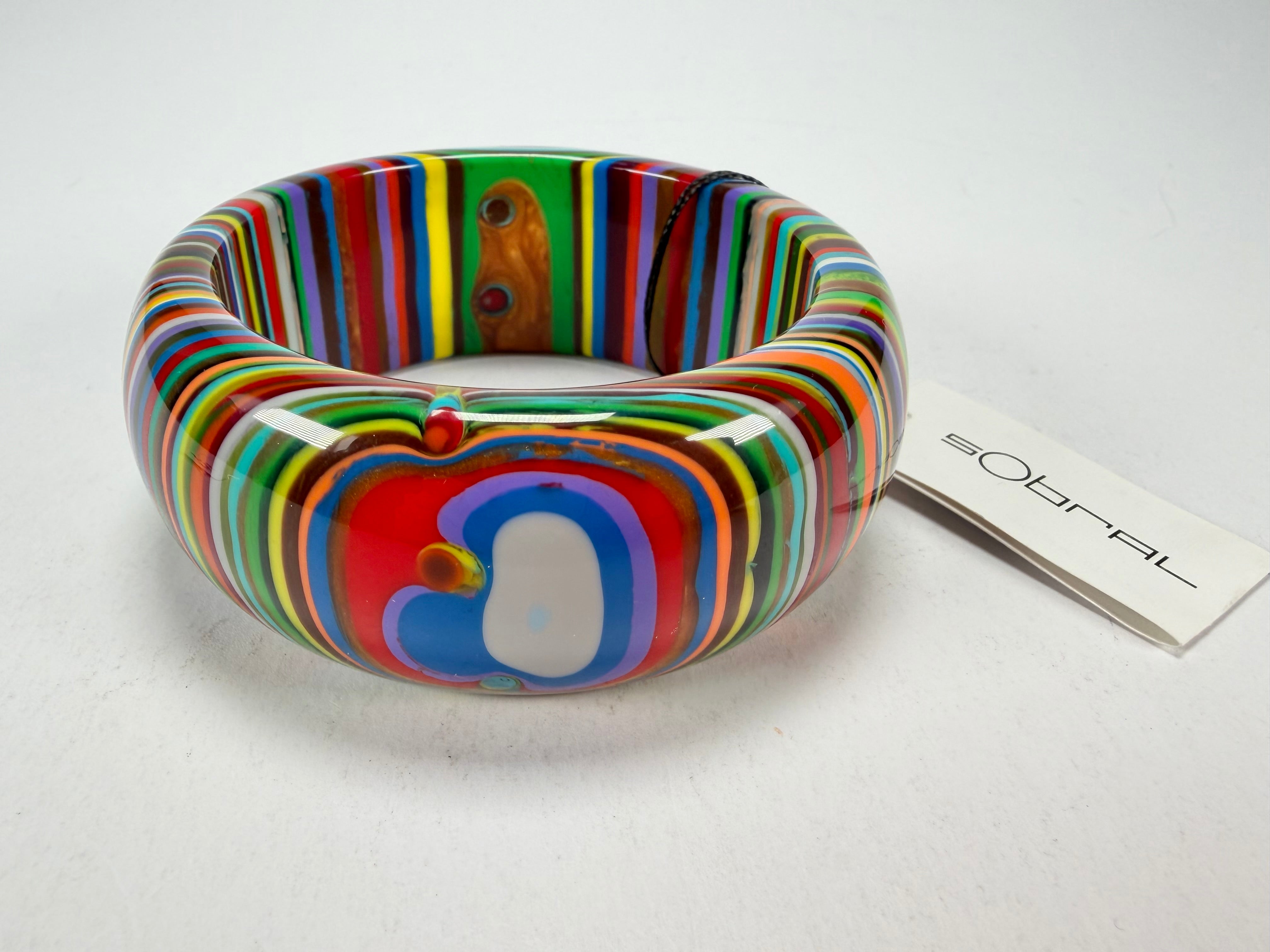 Sobral - Pop Art "PB34" Solid Resin Bangle ( 002444 )