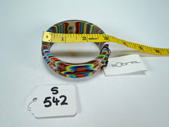 Sobral - Pop Art "PB 34 Saturno" Solid Resin Bangle ( 001088 )
