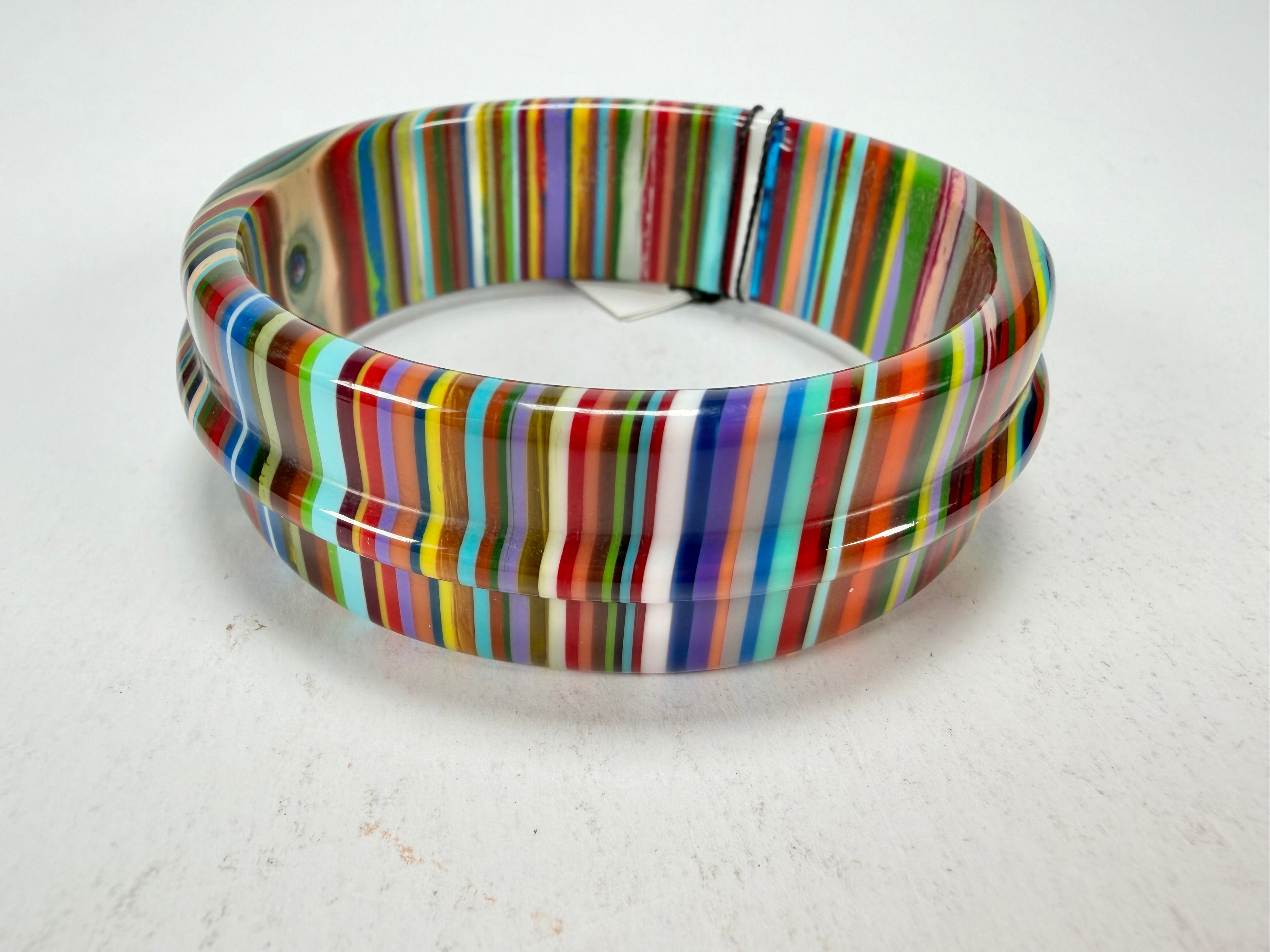 Sobral - Pop Art "PB 34 Saturno" Solid Resin Bangle ( 001088 )