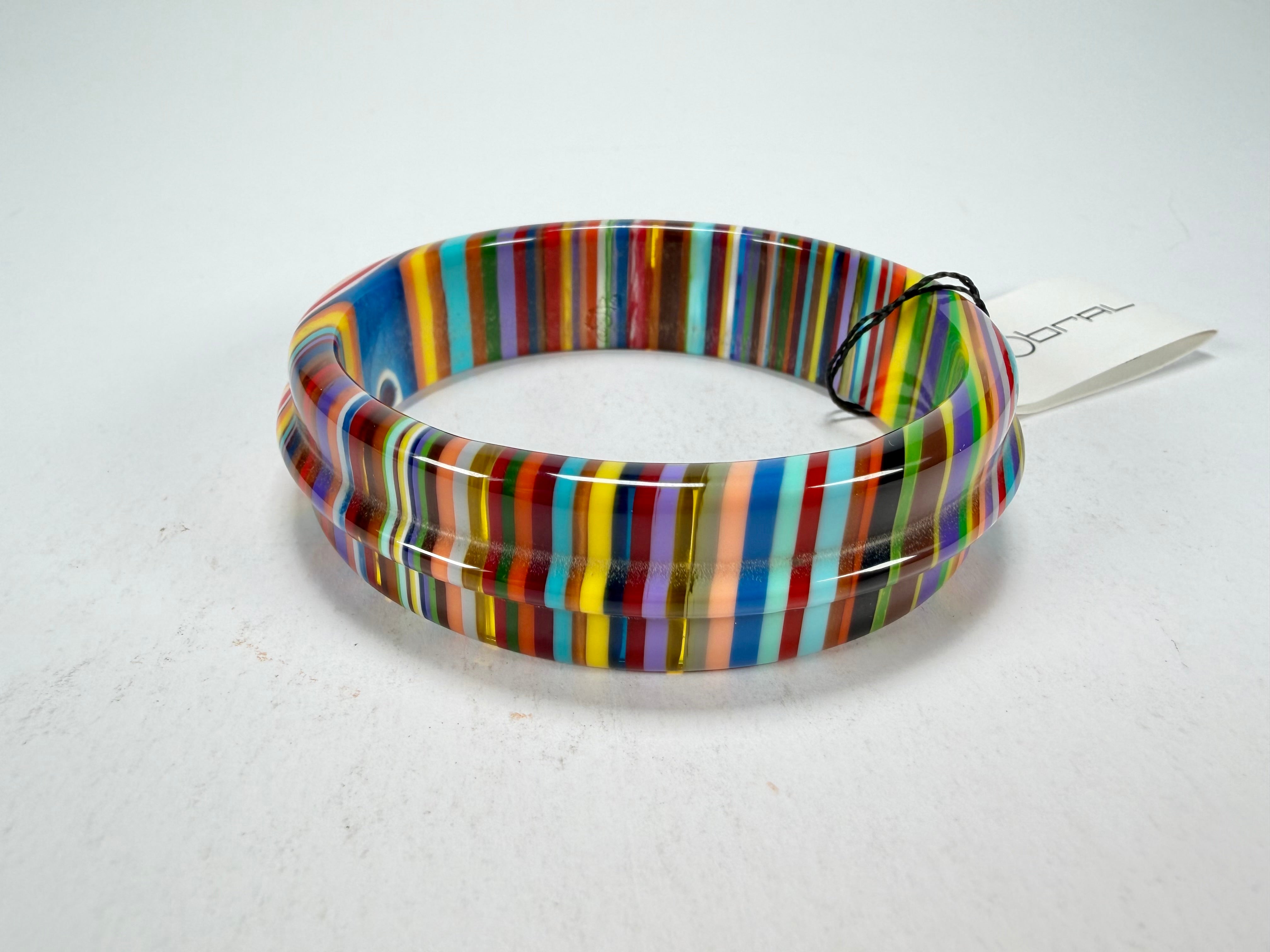 Sobral - Pop Art "PB 34 Saturno" Solid Resin Bangle ( 001088 )