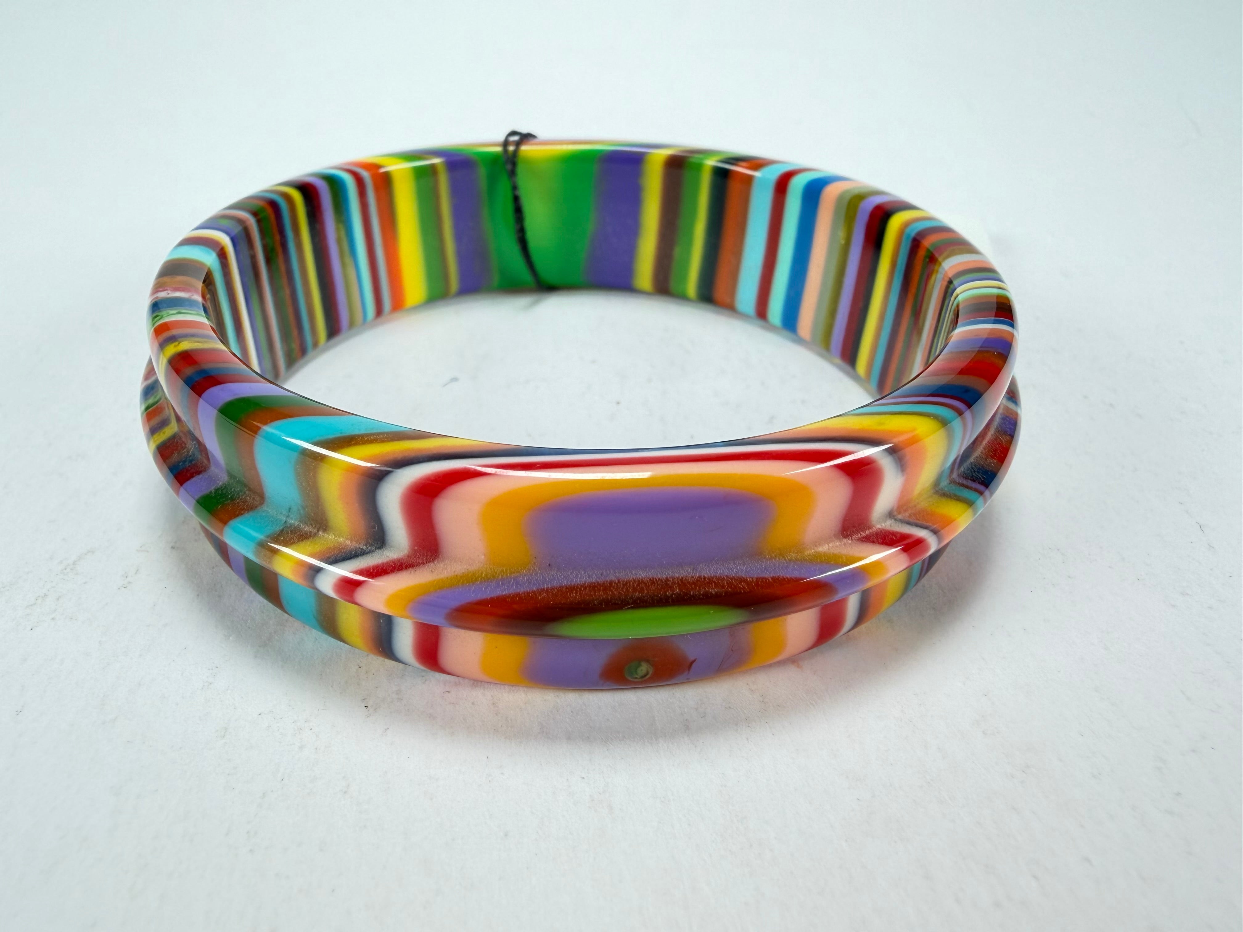 Sobral - Pop Art "PB 34 Saturno" Solid Resin Bangle ( 001088 )