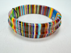 Sobral - Pop Art "PB 34 Saturno" Solid Resin Bangle ( 001088 )