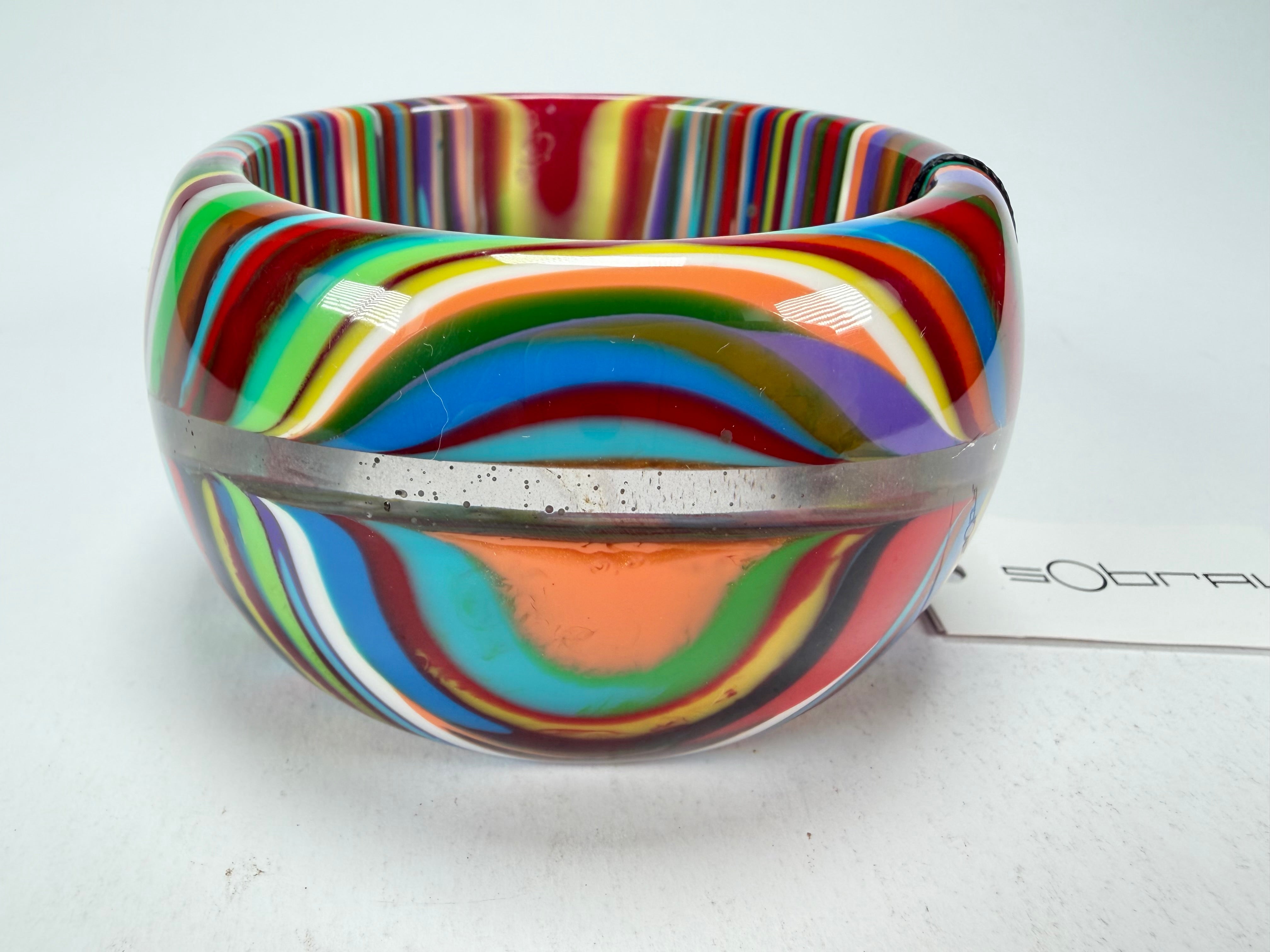Sobral - Pop Art "PB 50" Solid Resin Bangle ( 000932 )