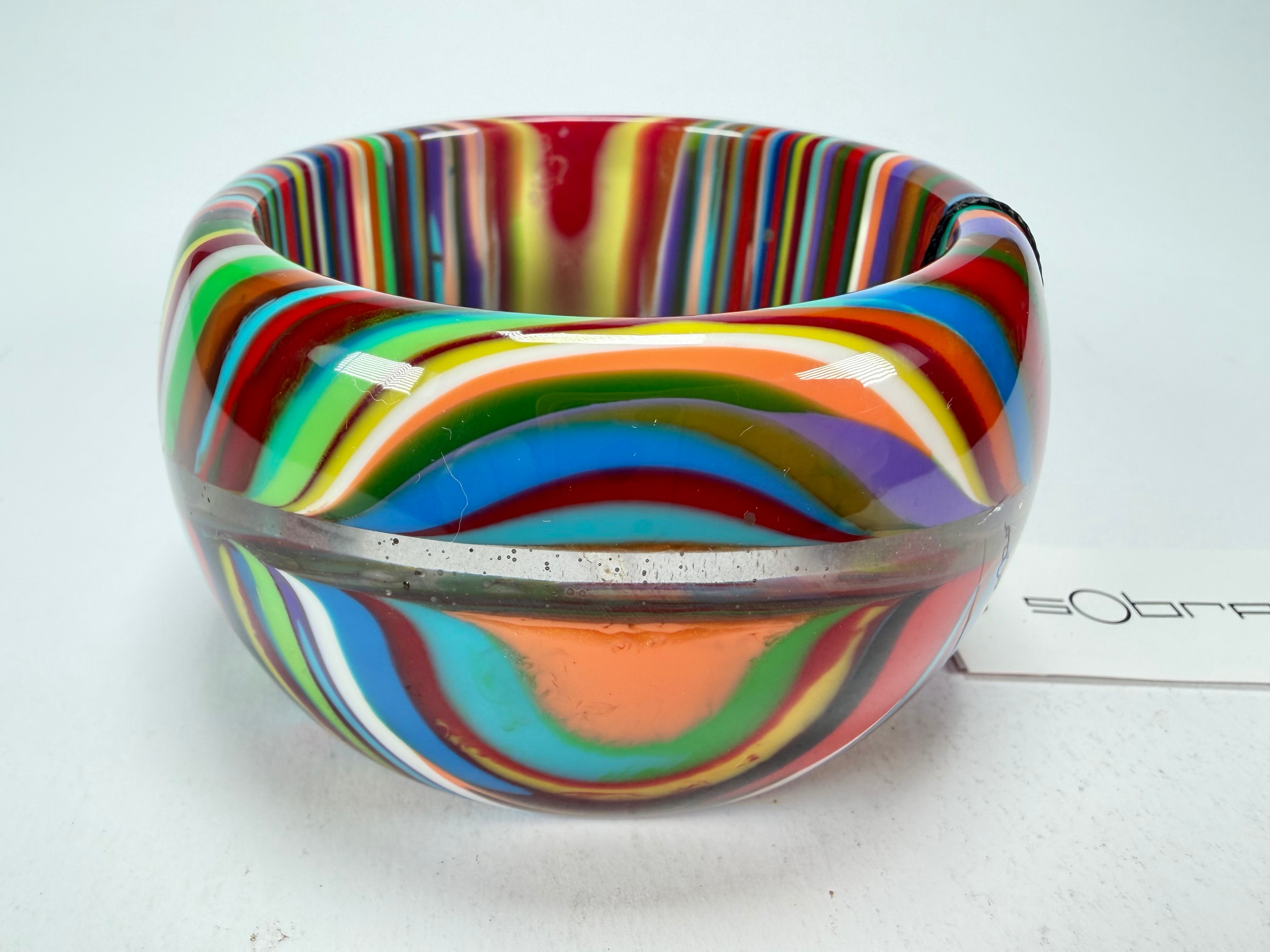 Sobral - Pop Art "PB 50" Solid Resin Bangle ( 000932 )