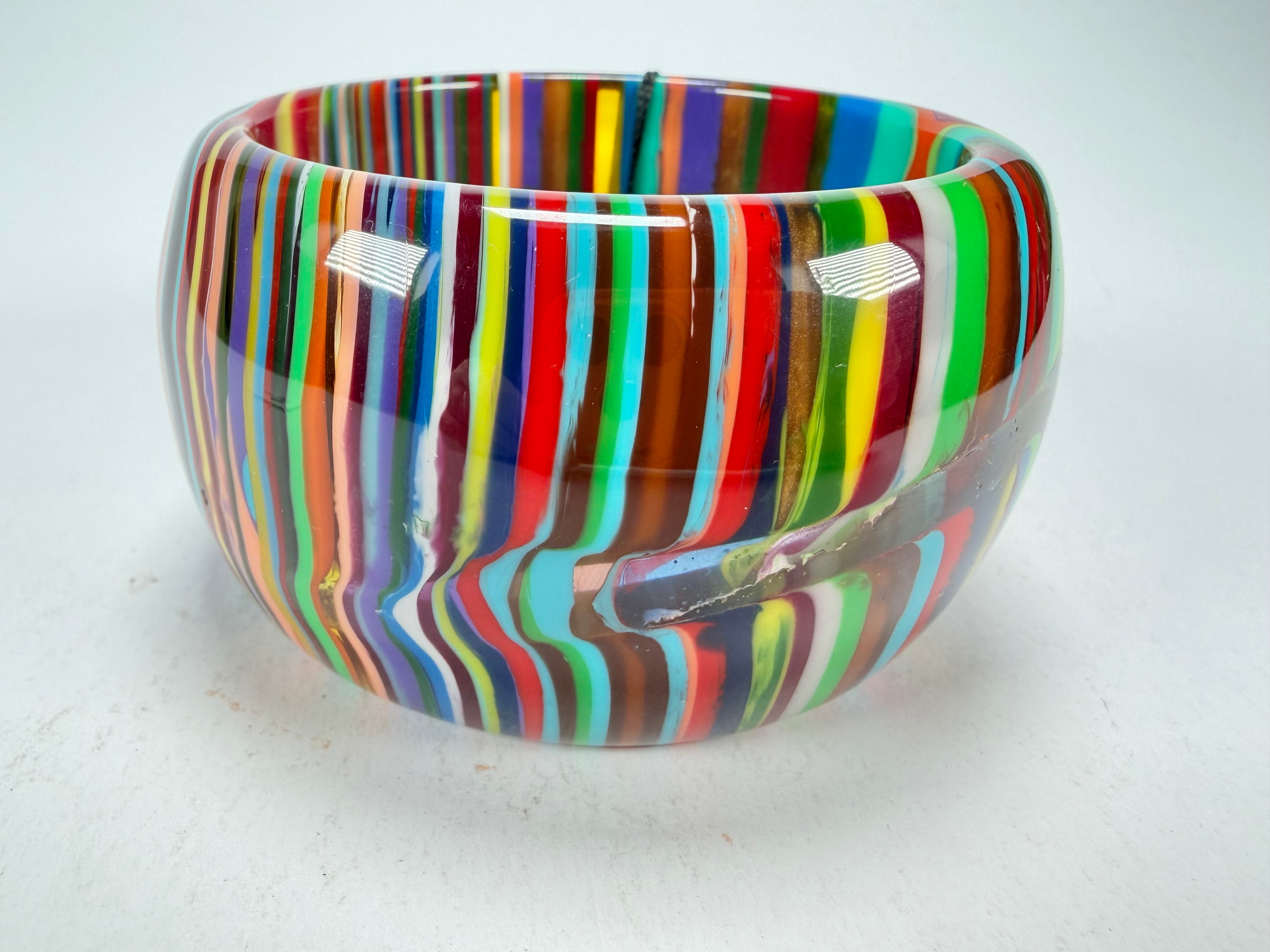 Sobral - Pop Art "PB 50" Solid Resin Bangle ( 000932 )