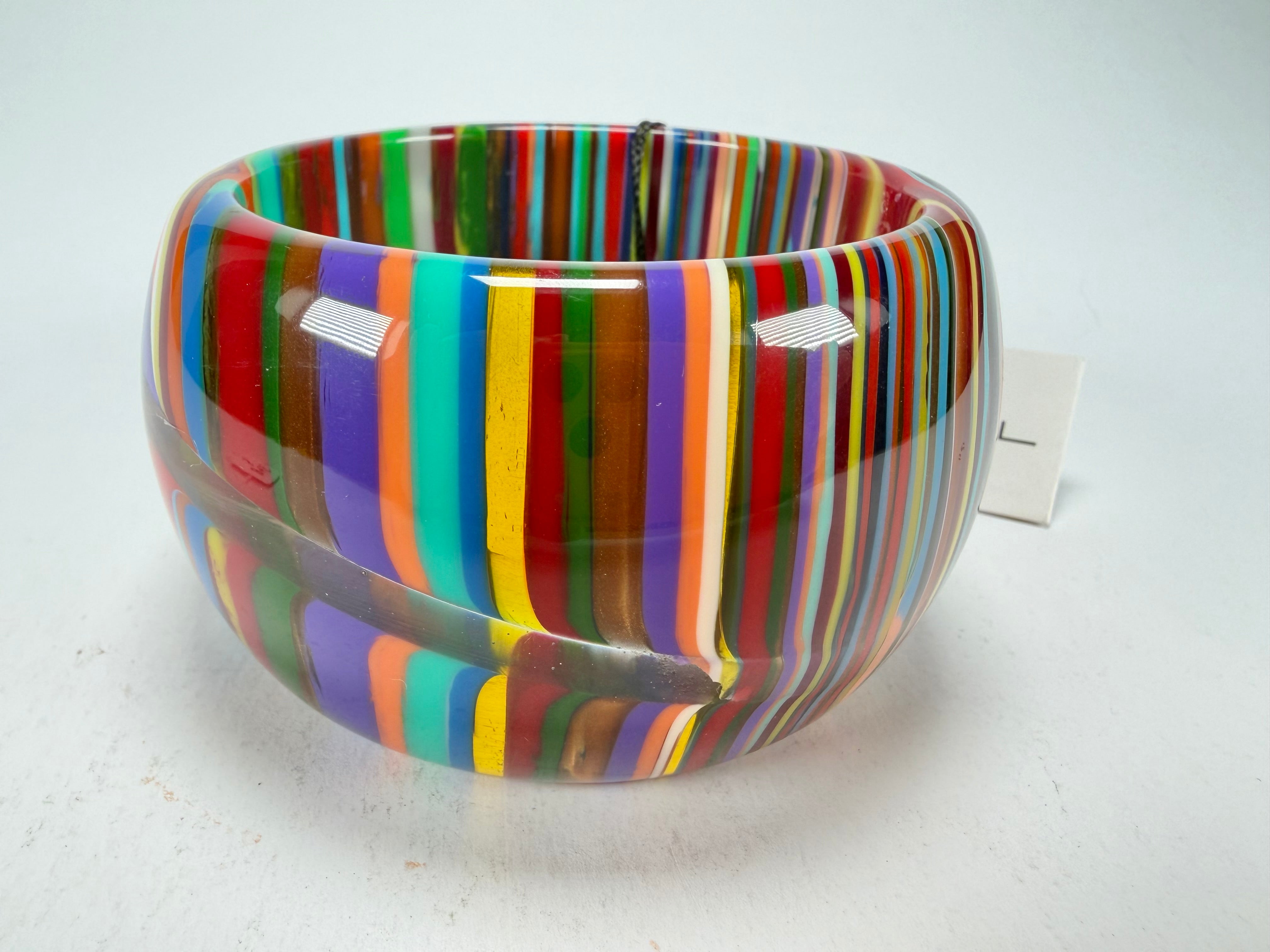 Sobral - Pop Art "PB 50" Solid Resin Bangle ( 000932 )