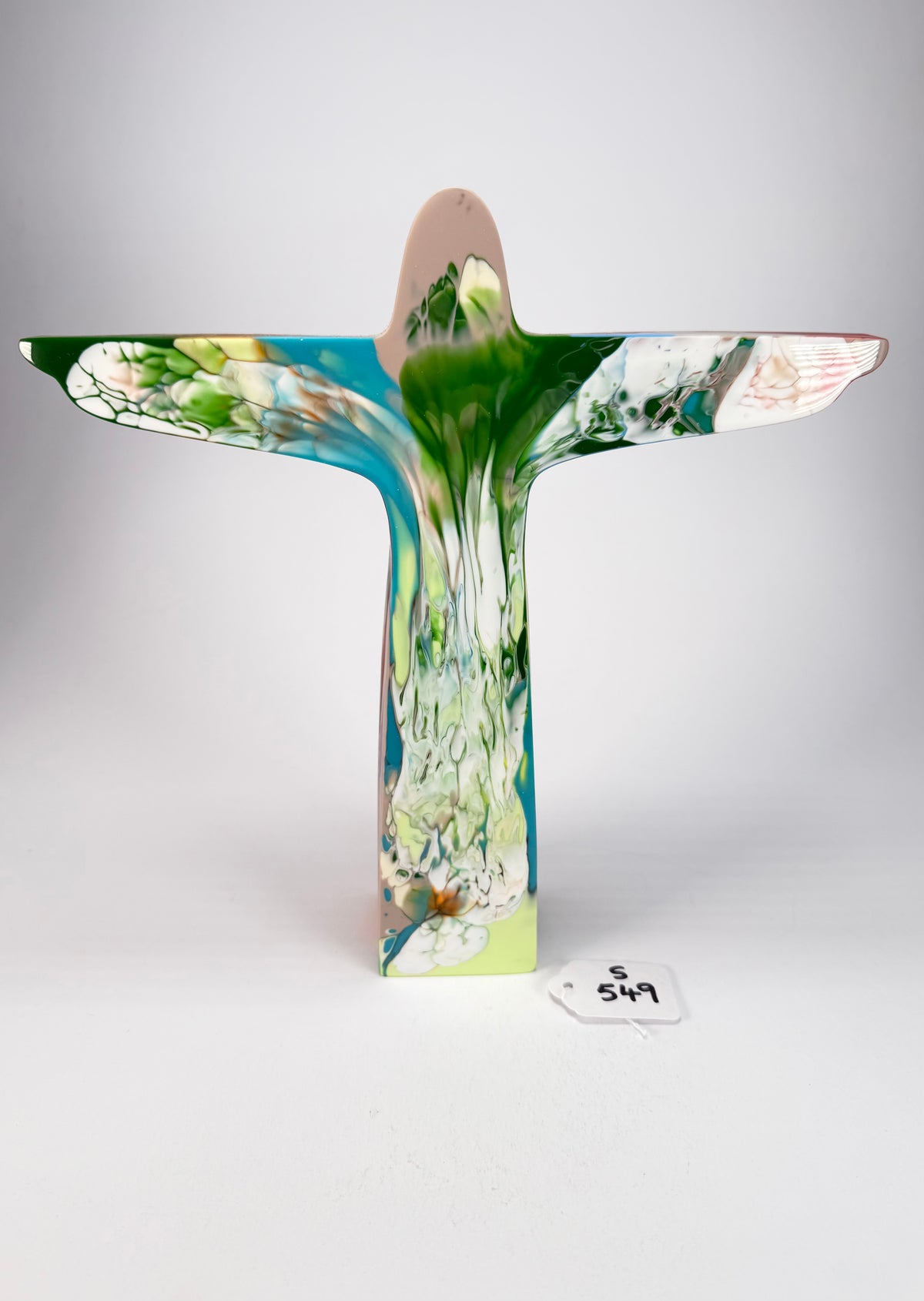 Sobral - Landmark "Cristo" Multi-Colour Pollock Extra Large 28cm Statue Ornament ( 004015 )