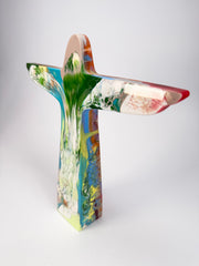 Sobral - Landmark "Cristo" Multi-Colour Pollock Extra Large 28cm Statue Ornament ( 004015 )