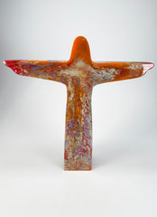 Sobral - Landmark "Cristo" Multi-Colour Pollock Extra Large 28cm Statue Ornament ( 004015 )