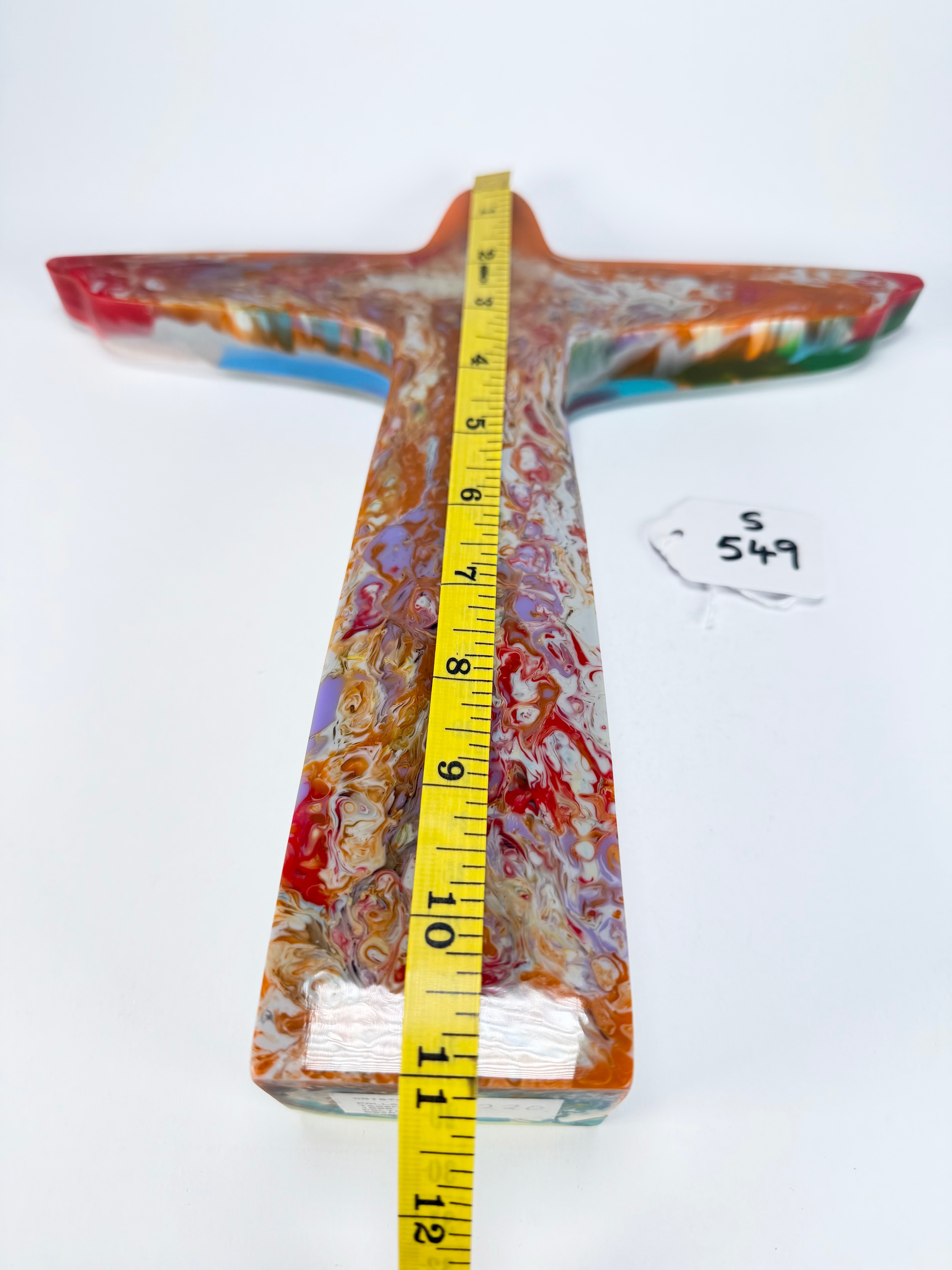 Sobral - Landmark "Cristo" Multi-Colour Pollock Extra Large 28cm Statue Ornament ( 004015 )