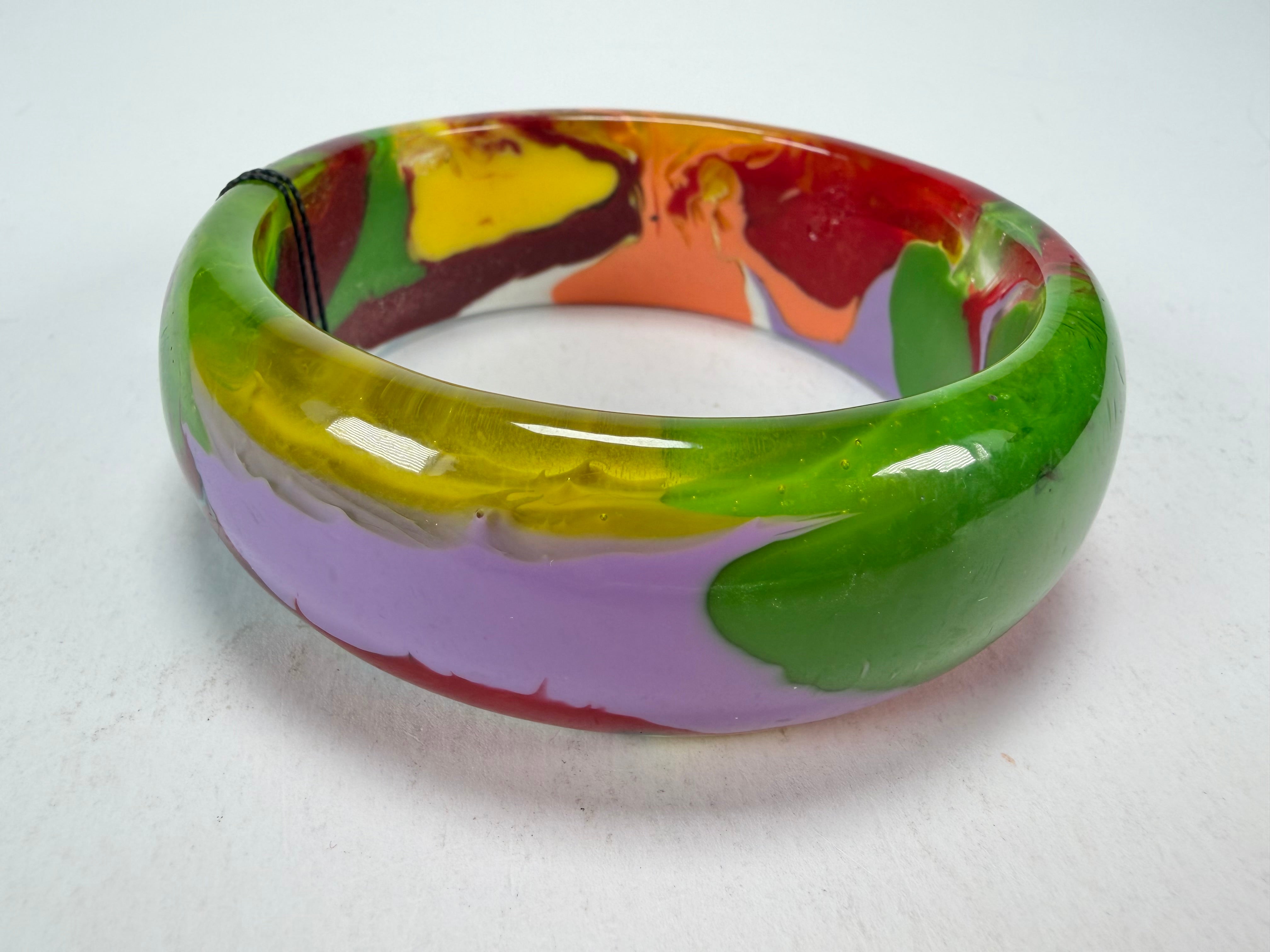 Sobral - Multi-Colour "PB24" Solid Resin Bangle ( 003813 )