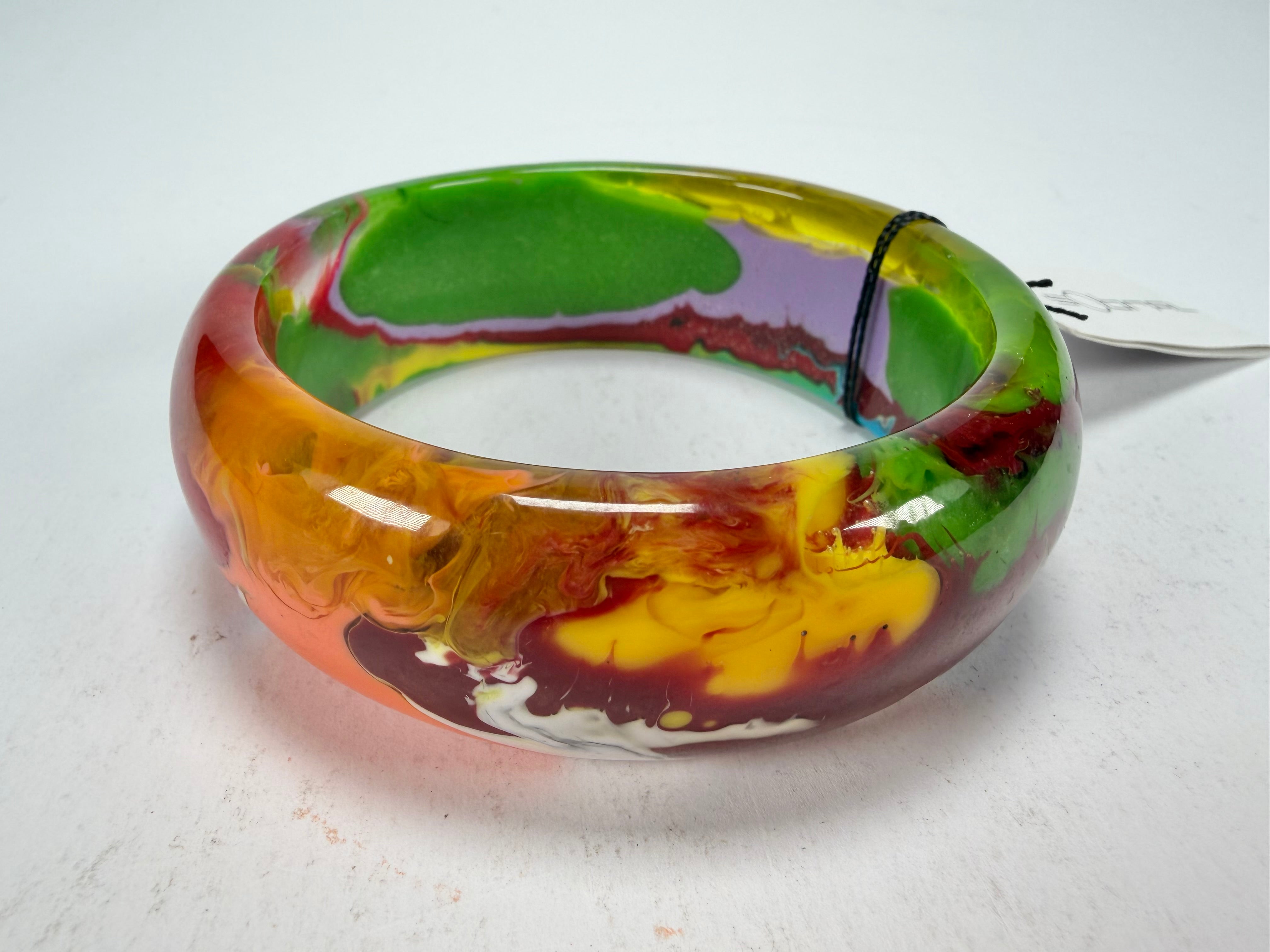 Sobral - Multi-Colour "PB24" Solid Resin Bangle ( 003813 )