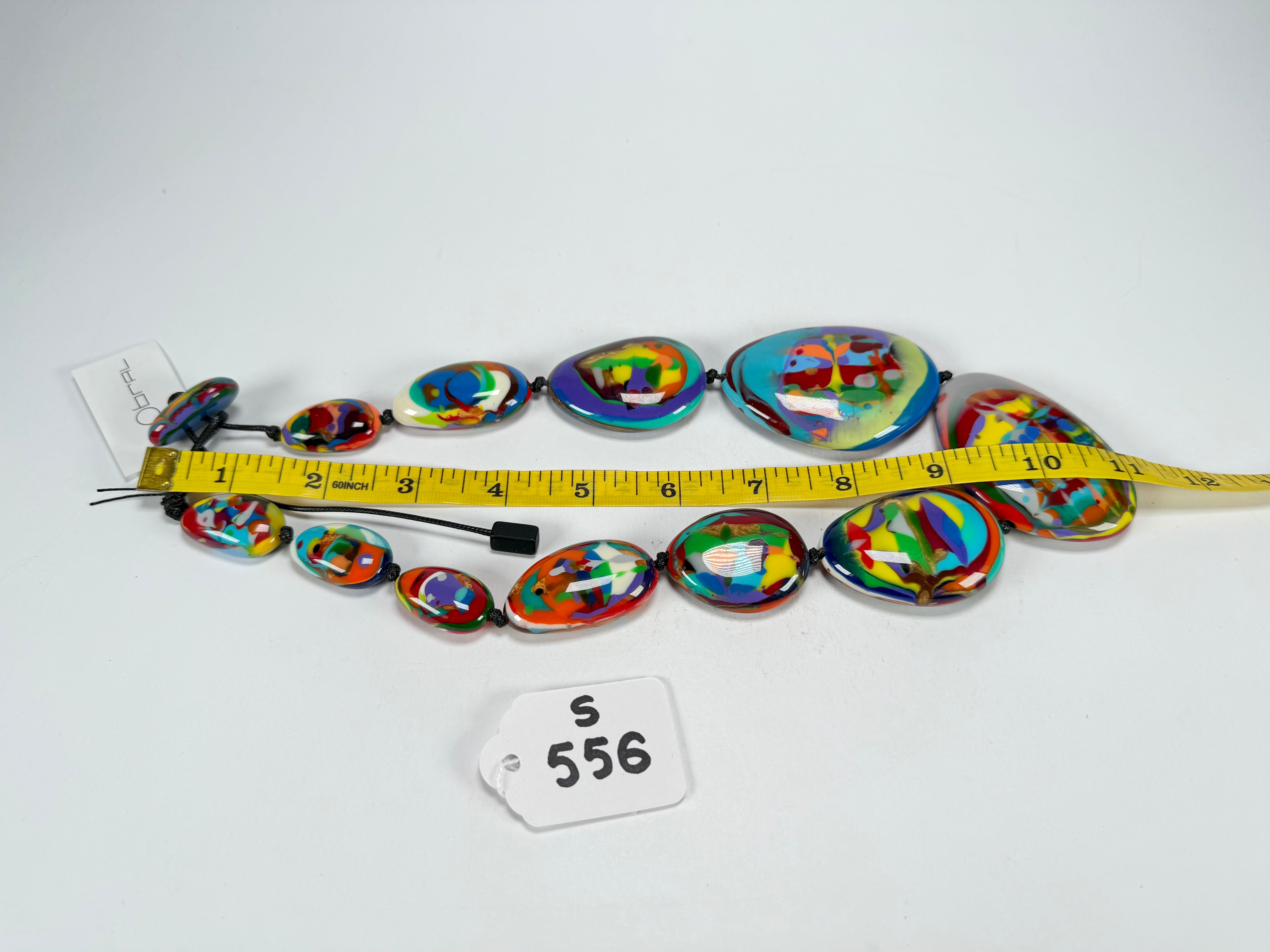 Sobral - Multi-Colour "Gabriele K" Resin Necklace ( 003616 )