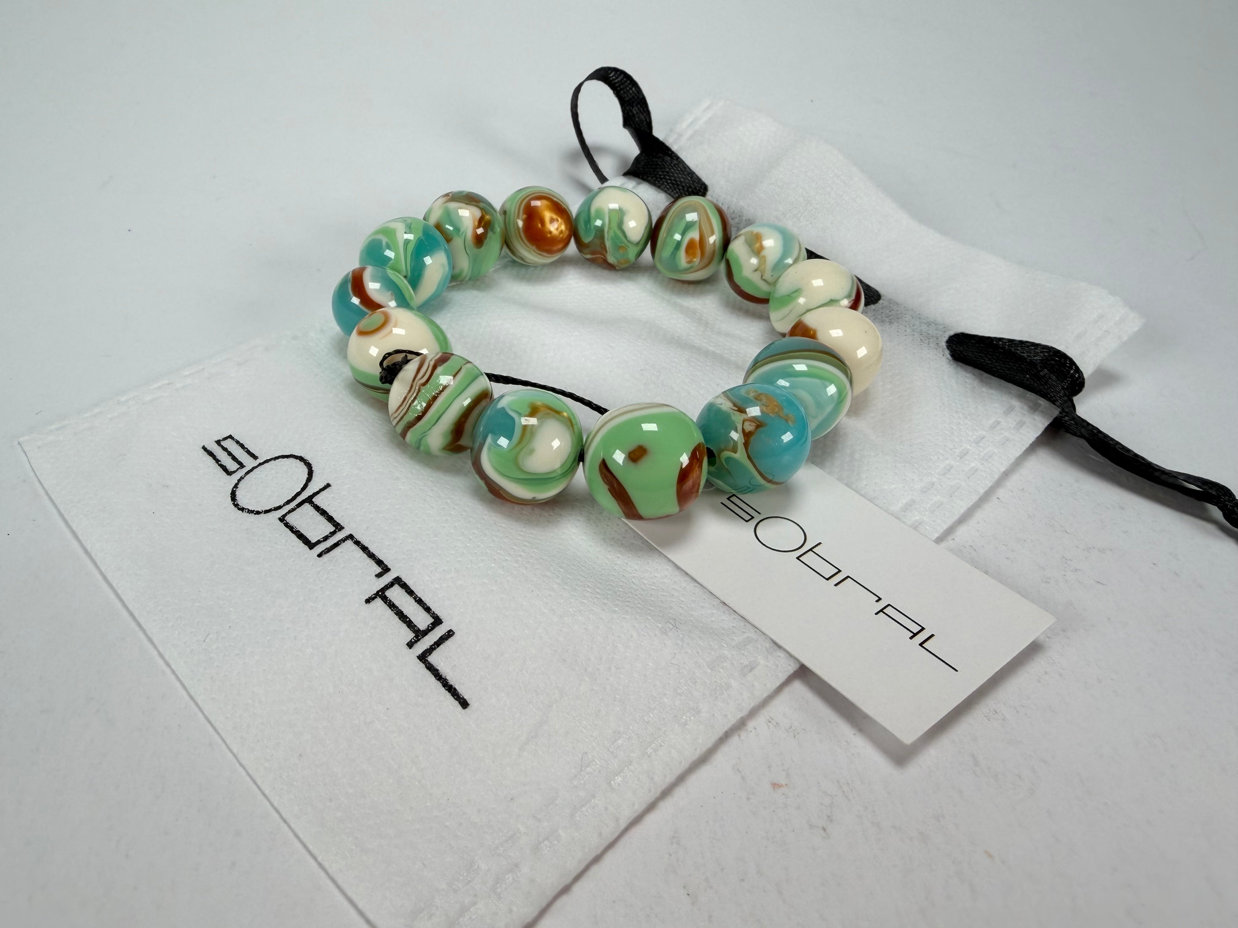 Sobral - Eteria "Orbitalis" Elasticated Resin Bracelet ( 005454 )