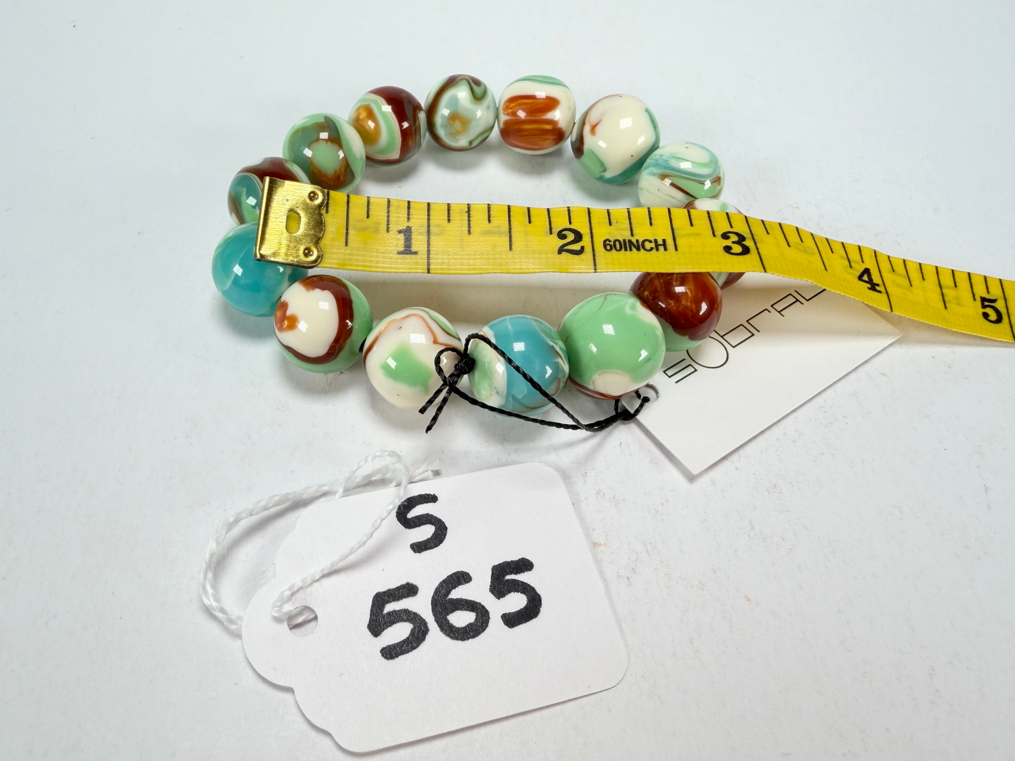 Sobral - Eteria "Orbitalis" Elasticated Resin Bracelet ( 005454 )