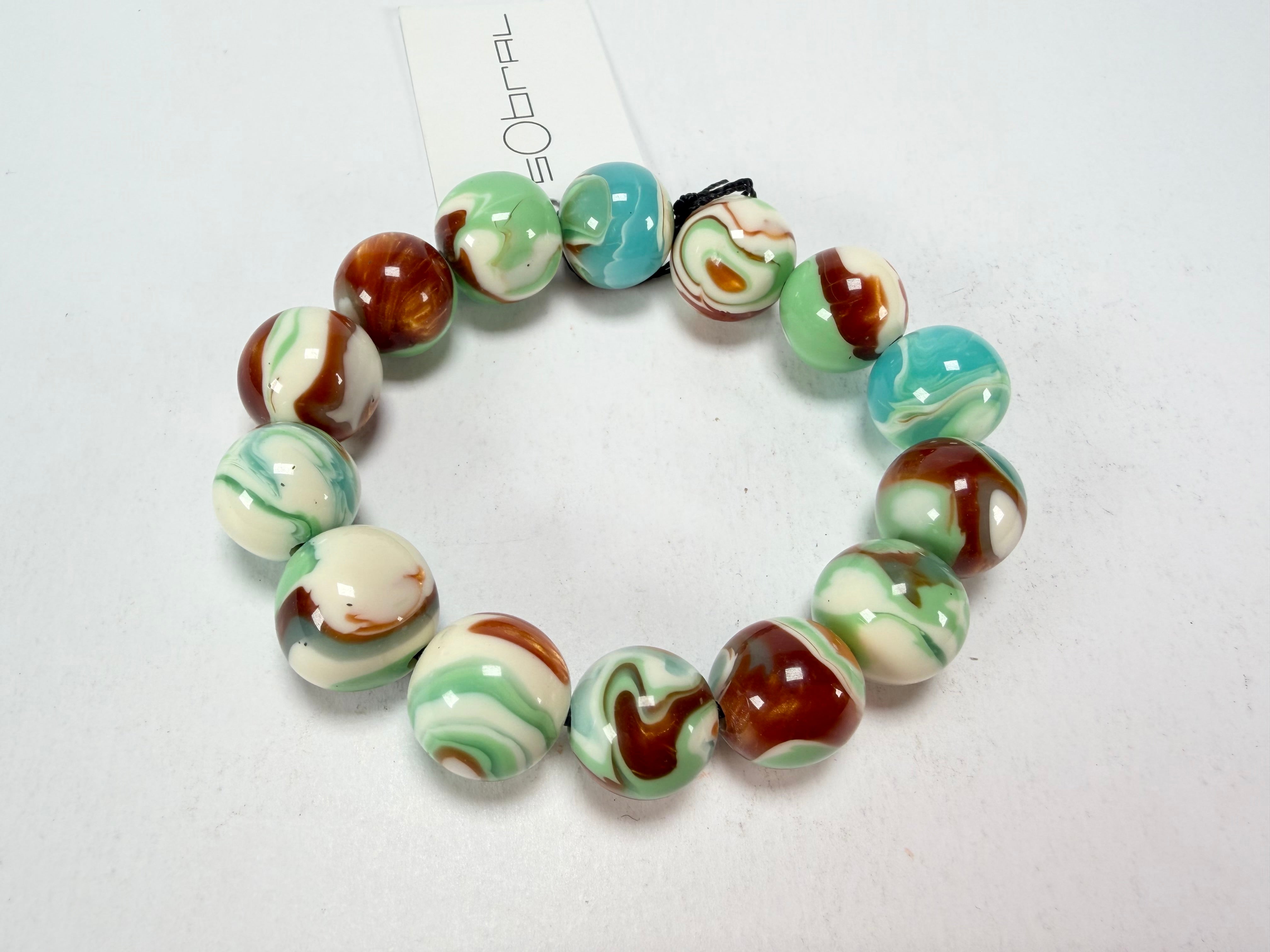 Sobral - Eteria "Orbitalis" Elasticated Resin Bracelet ( 005454 )