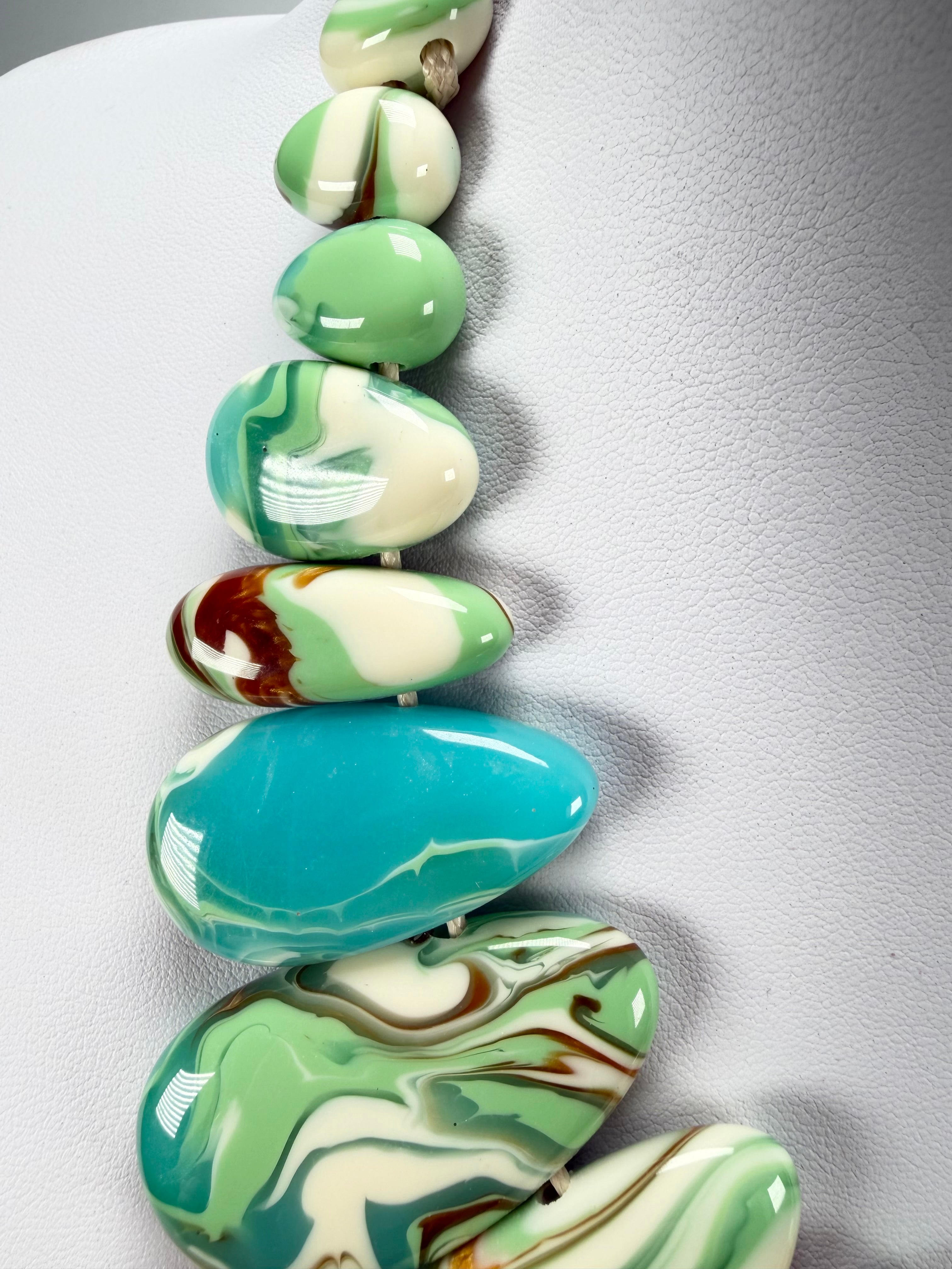 Sobral - Eteria "Marou" Resin Necklace ( 005422 )