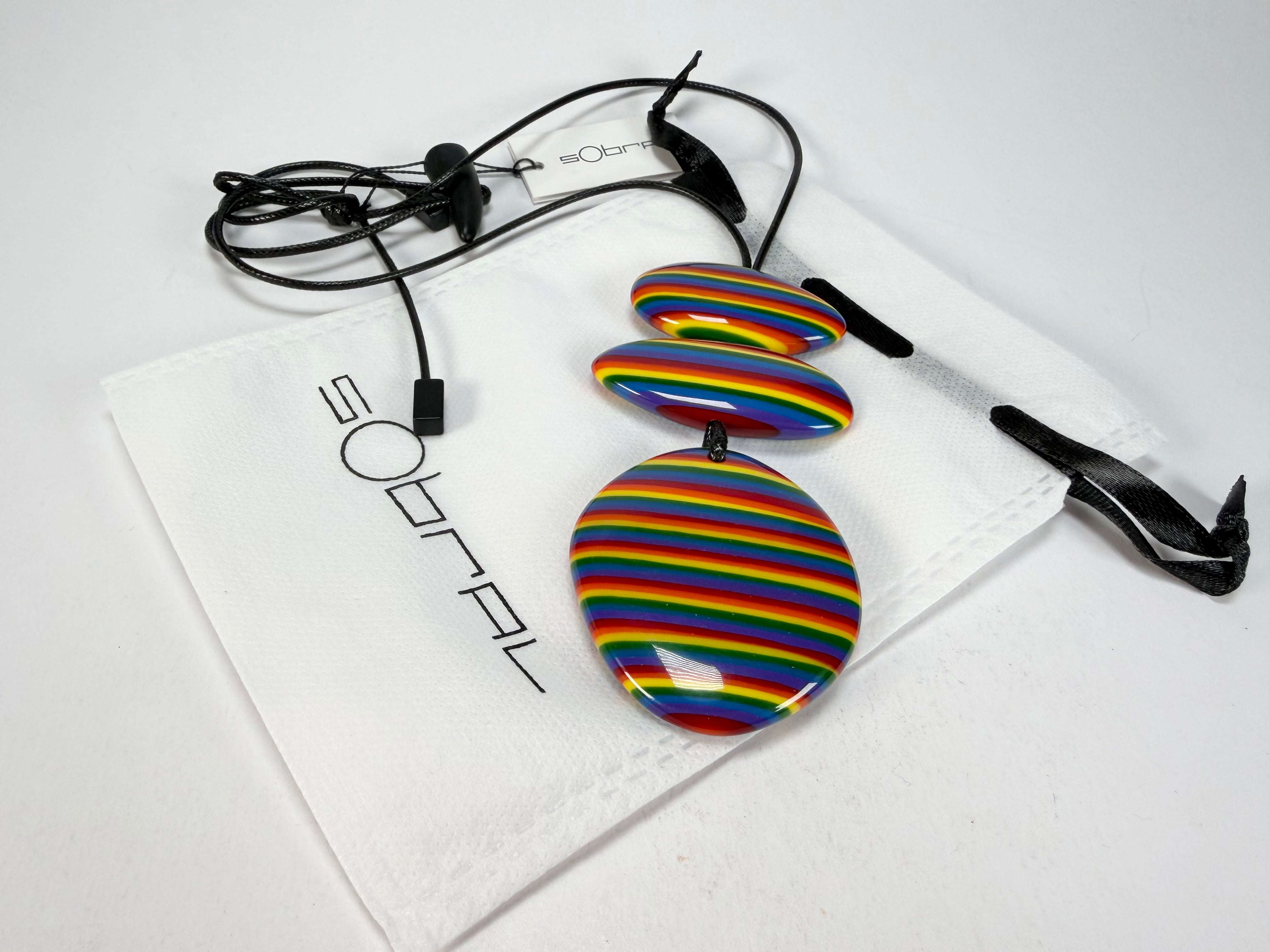 Sobral - Pop Pride "Ancestral" Resin Necklace ( 005027 )