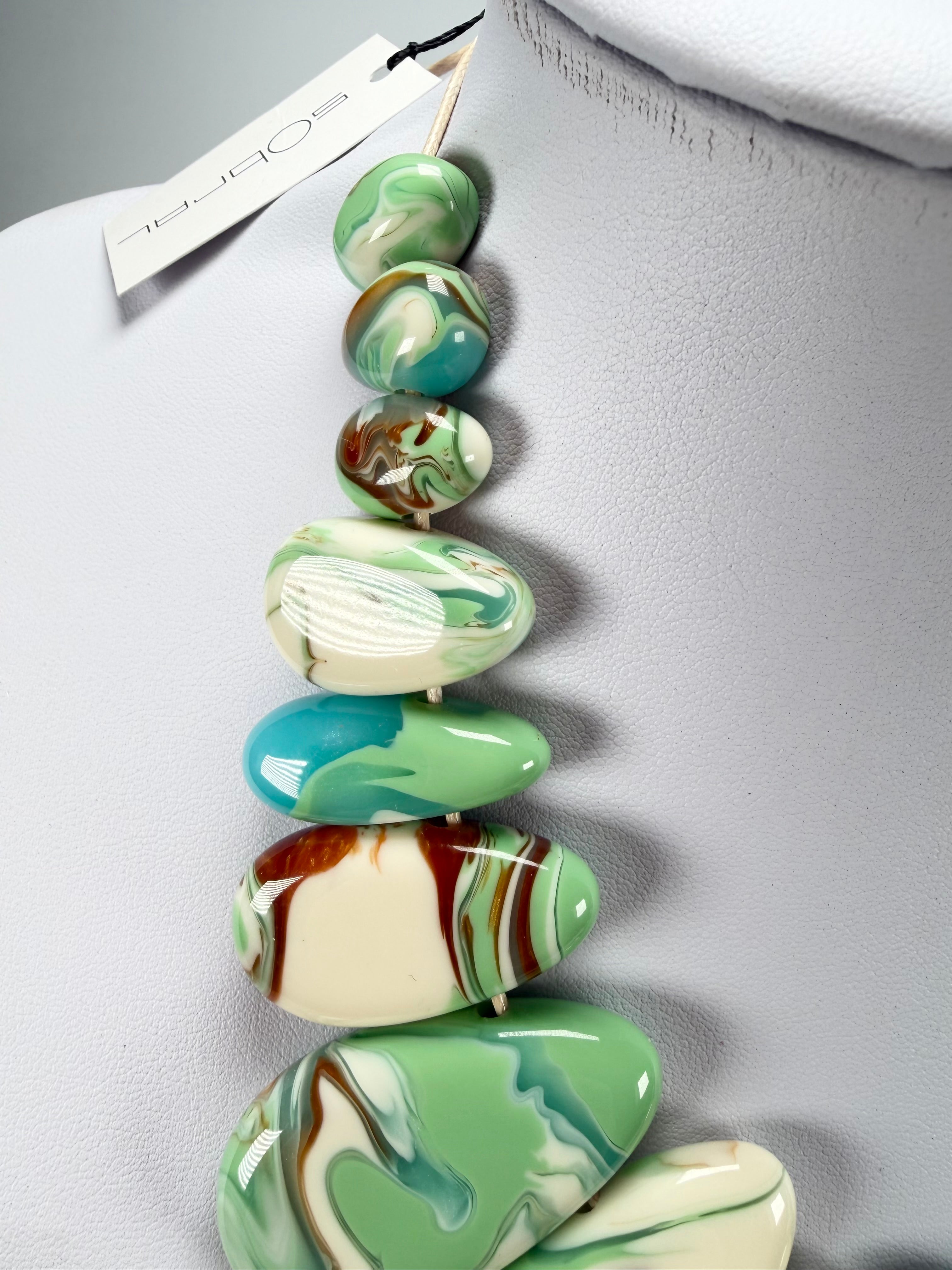 Sobral - Eteria "Marou" Resin Necklace ( 005422 )