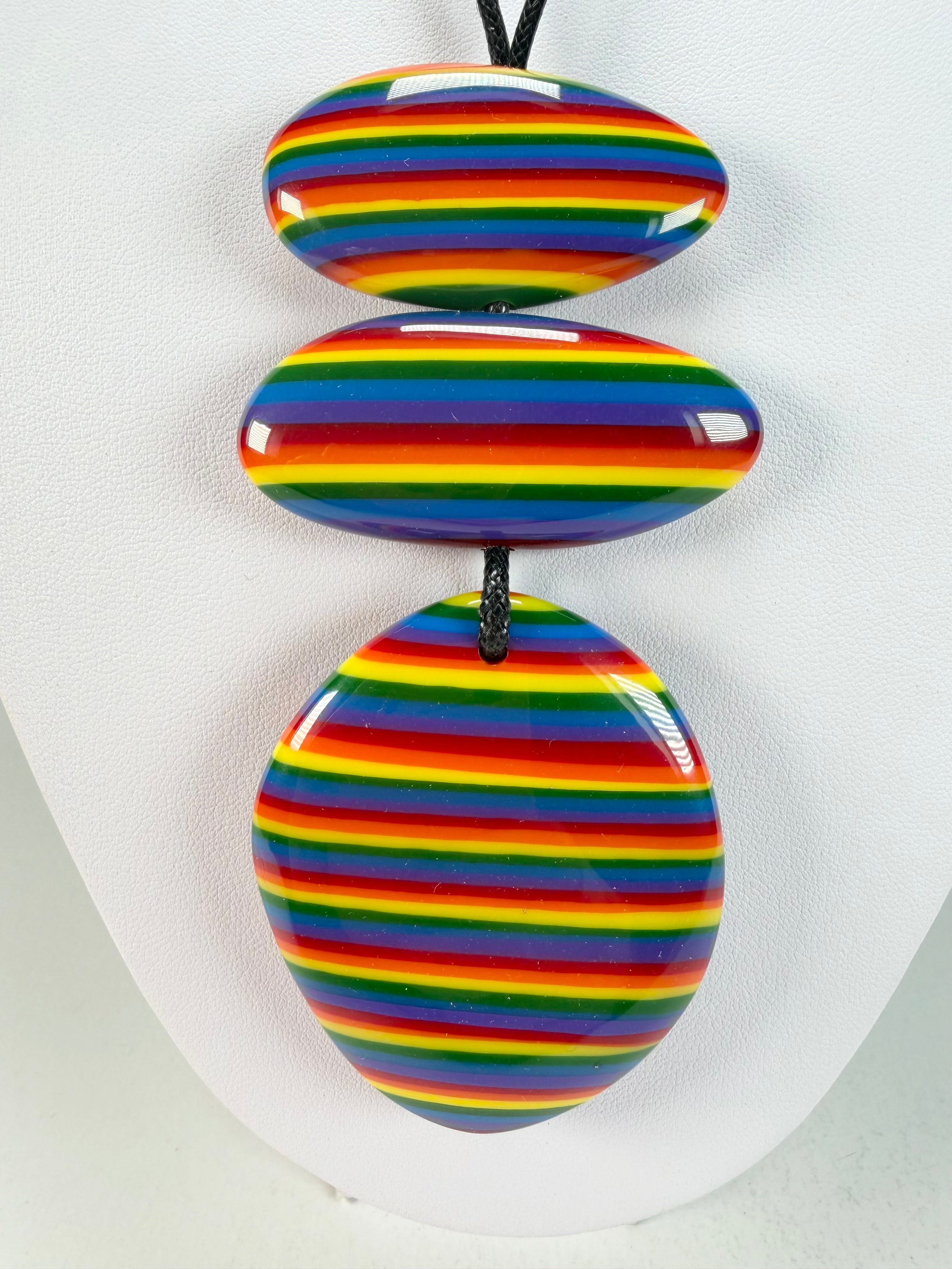 Sobral - Pop Pride "Ancestral" Resin Necklace ( 005027 )