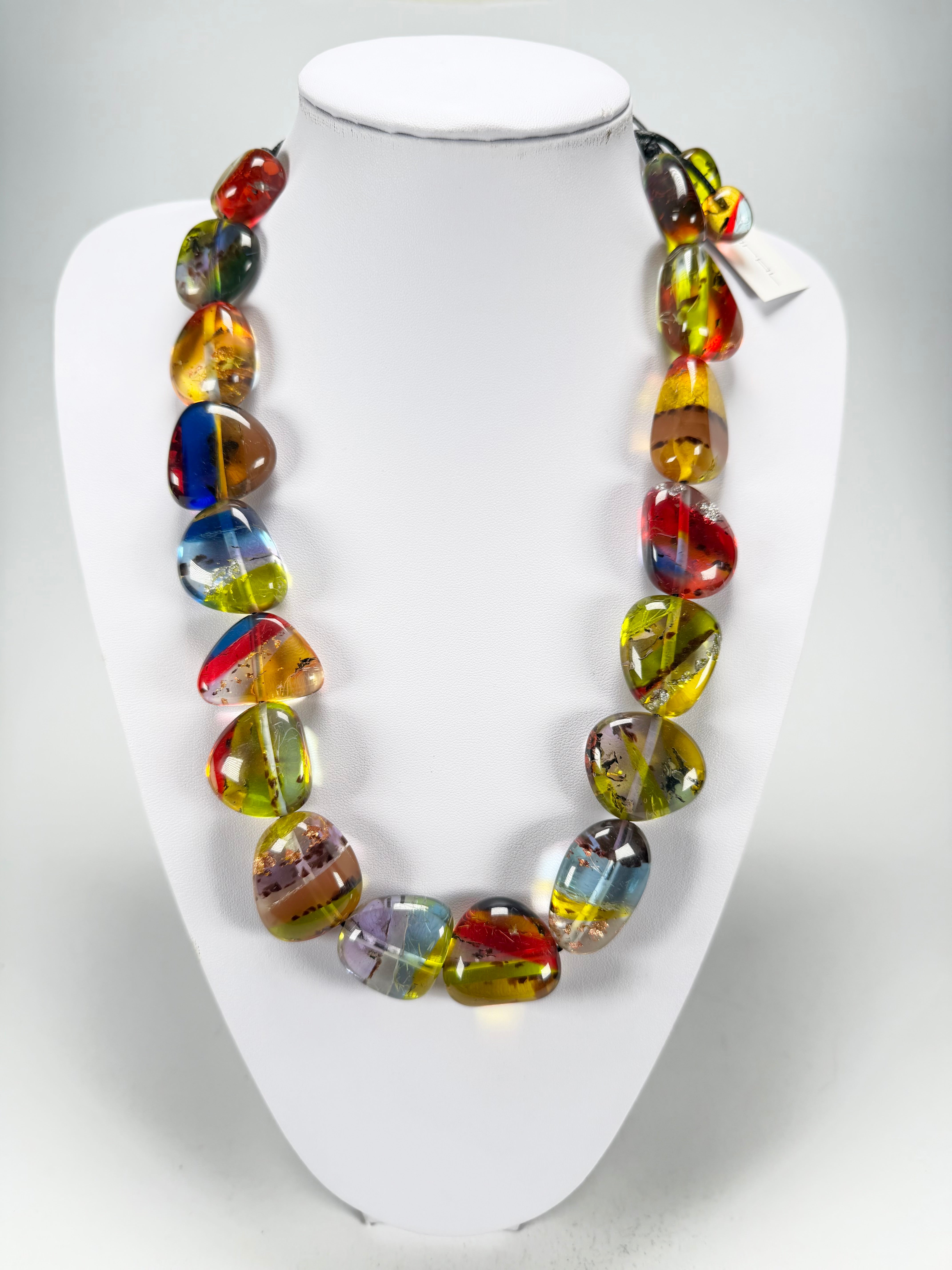 Sobral - Sobralita "Studio Pebbles" Resin Necklace ( 005224 )