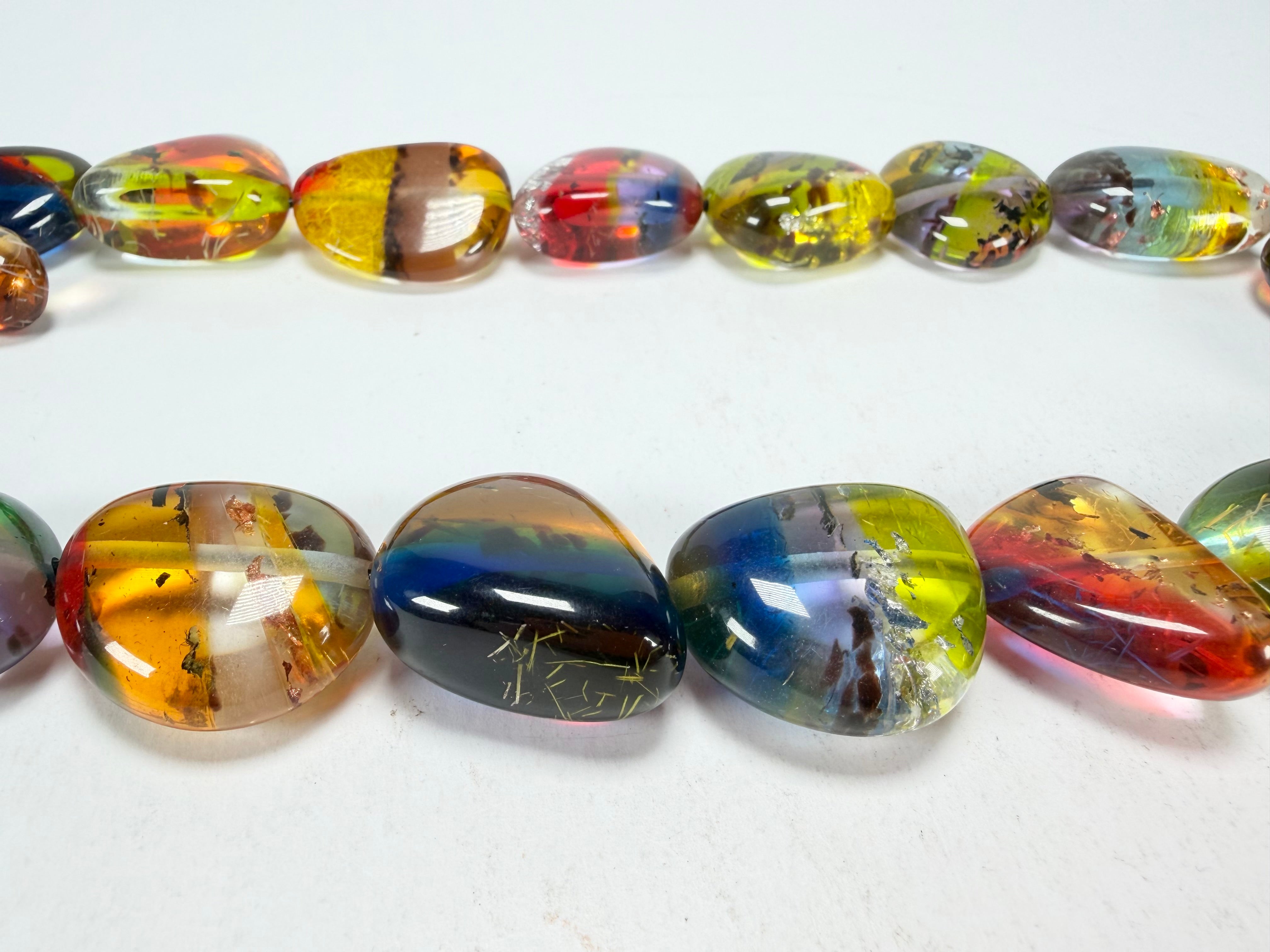 Sobral - Sobralita "Studio Pebbles" Resin Necklace ( 005224 )