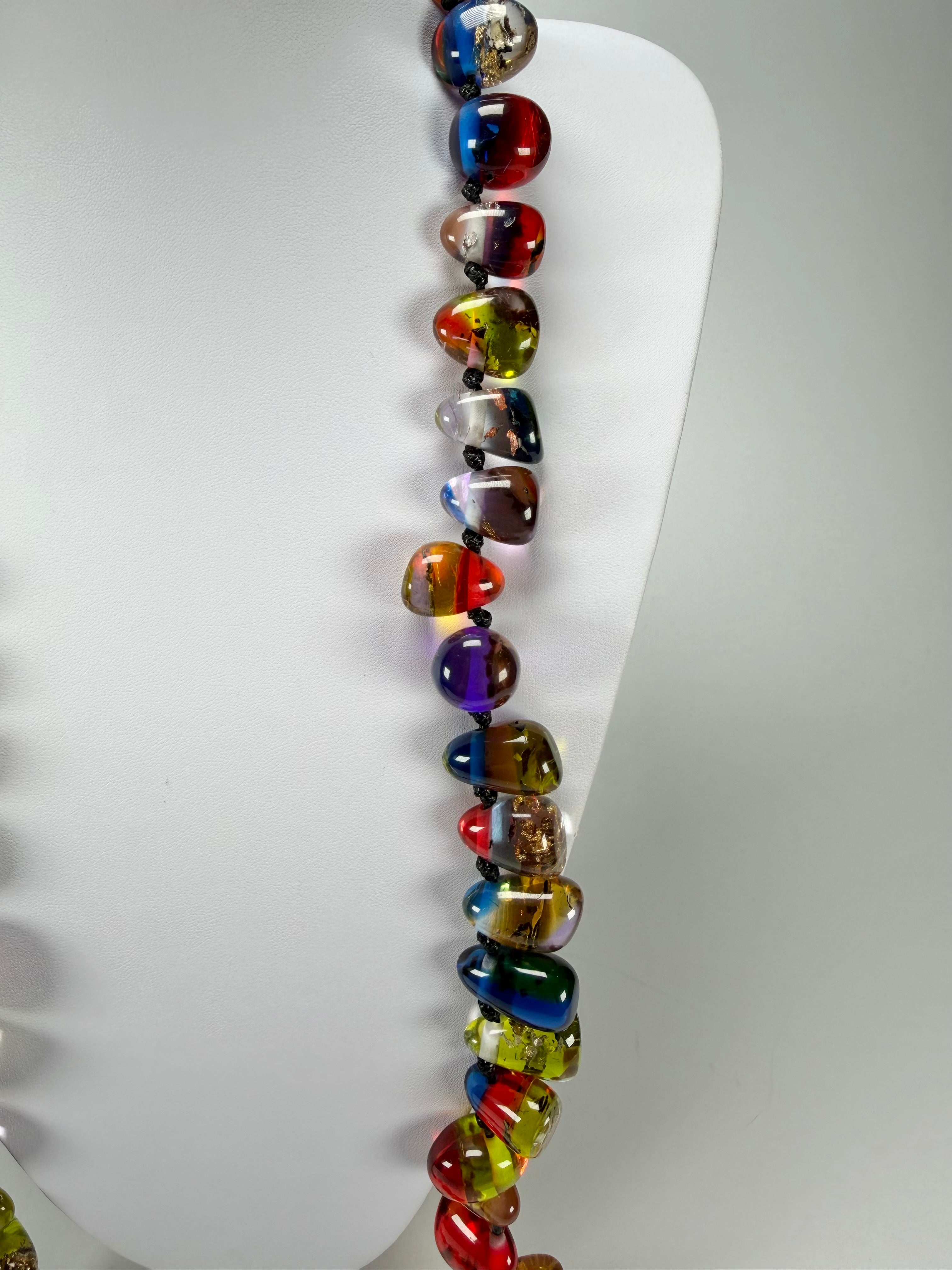 Sobral - Sobralita "Wave" Resin Necklace ( 005327 )