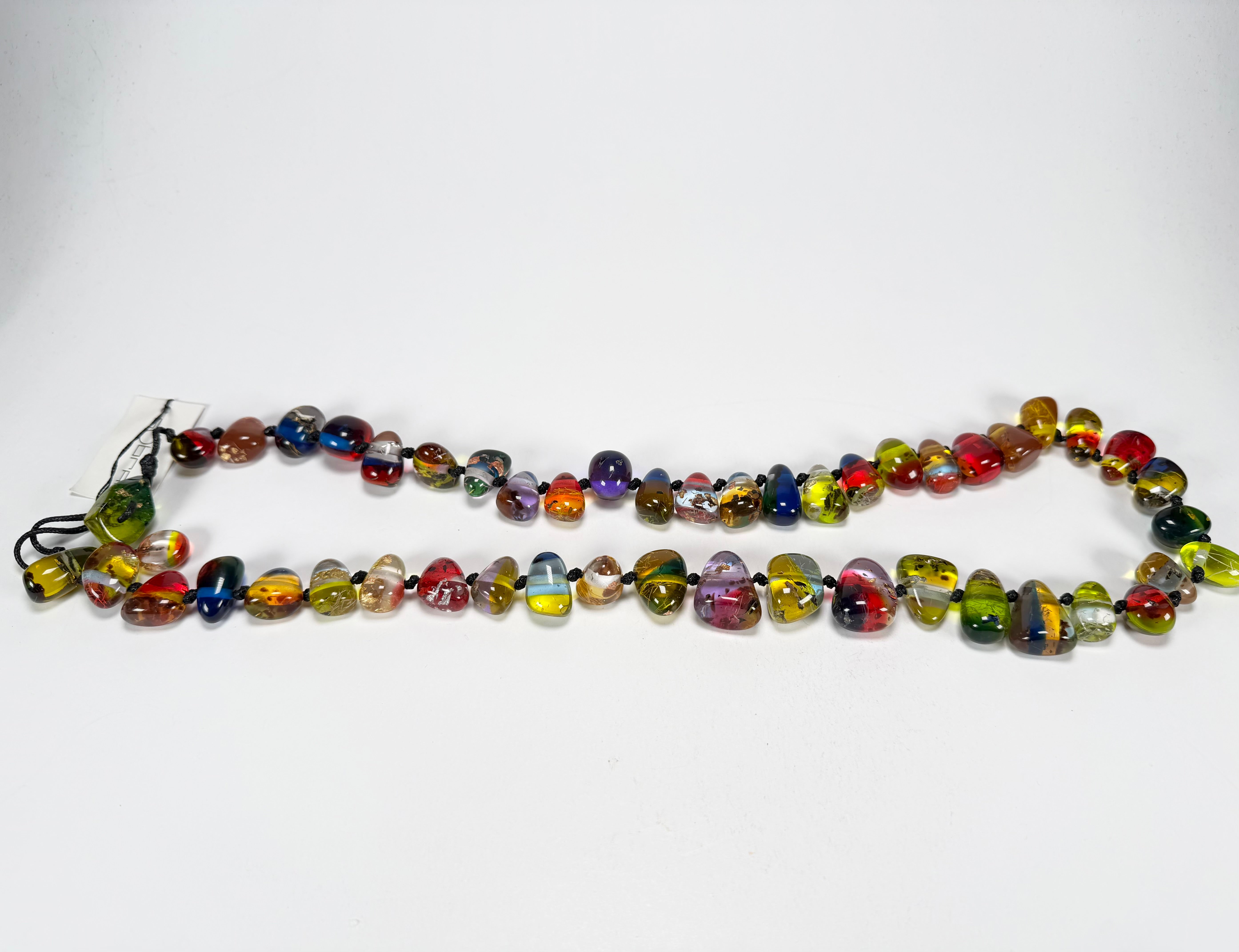 Sobral - Sobralita "Wave" Resin Necklace ( 005327 )