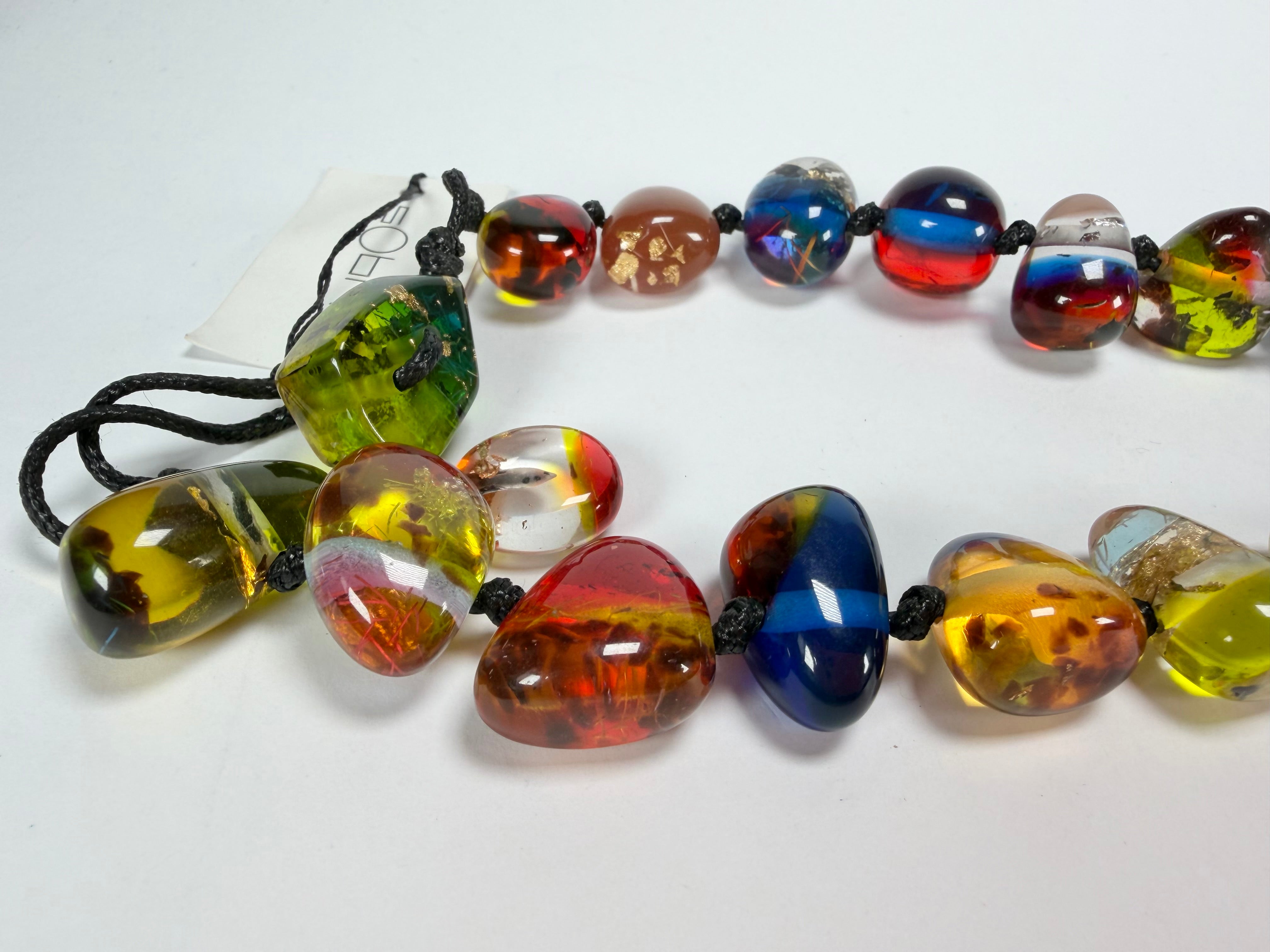 Sobral - Sobralita "Wave" Resin Necklace ( 005327 )