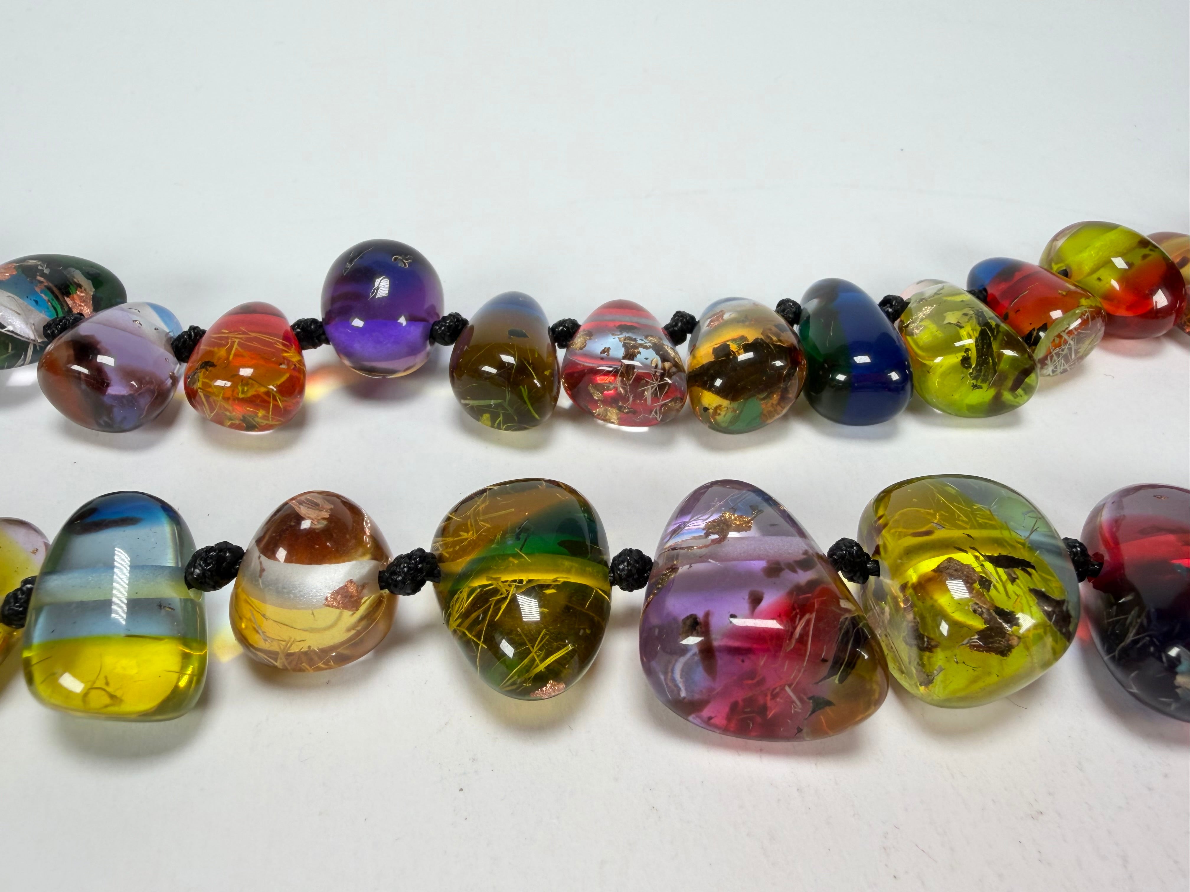 Sobral - Sobralita "Wave" Resin Necklace ( 005327 )