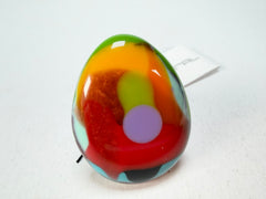 Sobral - Multi-Colour "K" Resin Ring ( 005146 ) - Size UK U / US 10