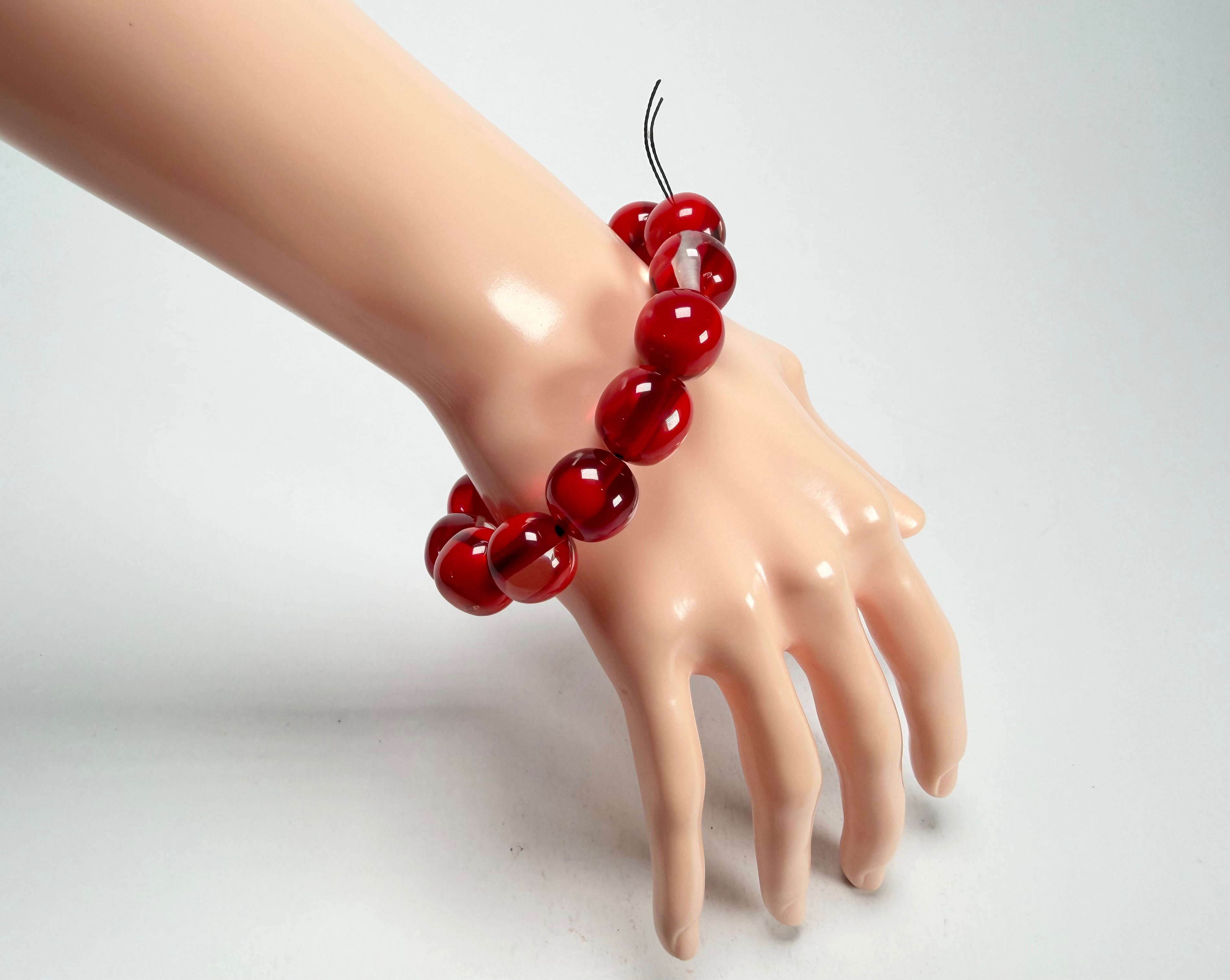 Sobral - Planets "Orbitalis" Marte Elasticated Resin Bracelet ( 005454 )