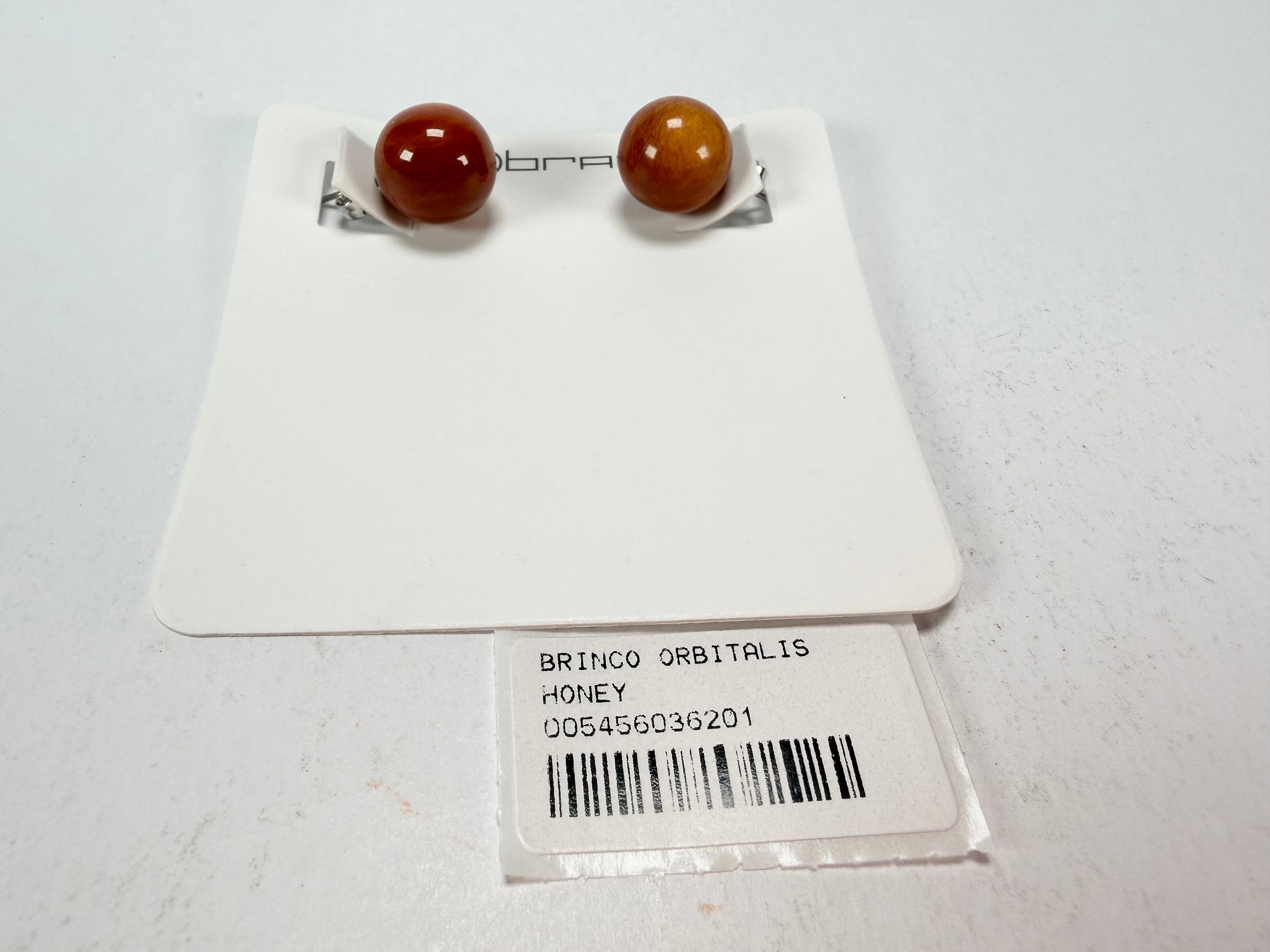 Sobral - Honey "Orbitalis" Resin Earrings ( 005456 )