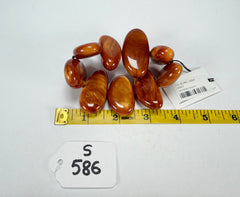 Sobral - Honey "Onda" Elasticated Resin Bracelet ( 005329 )