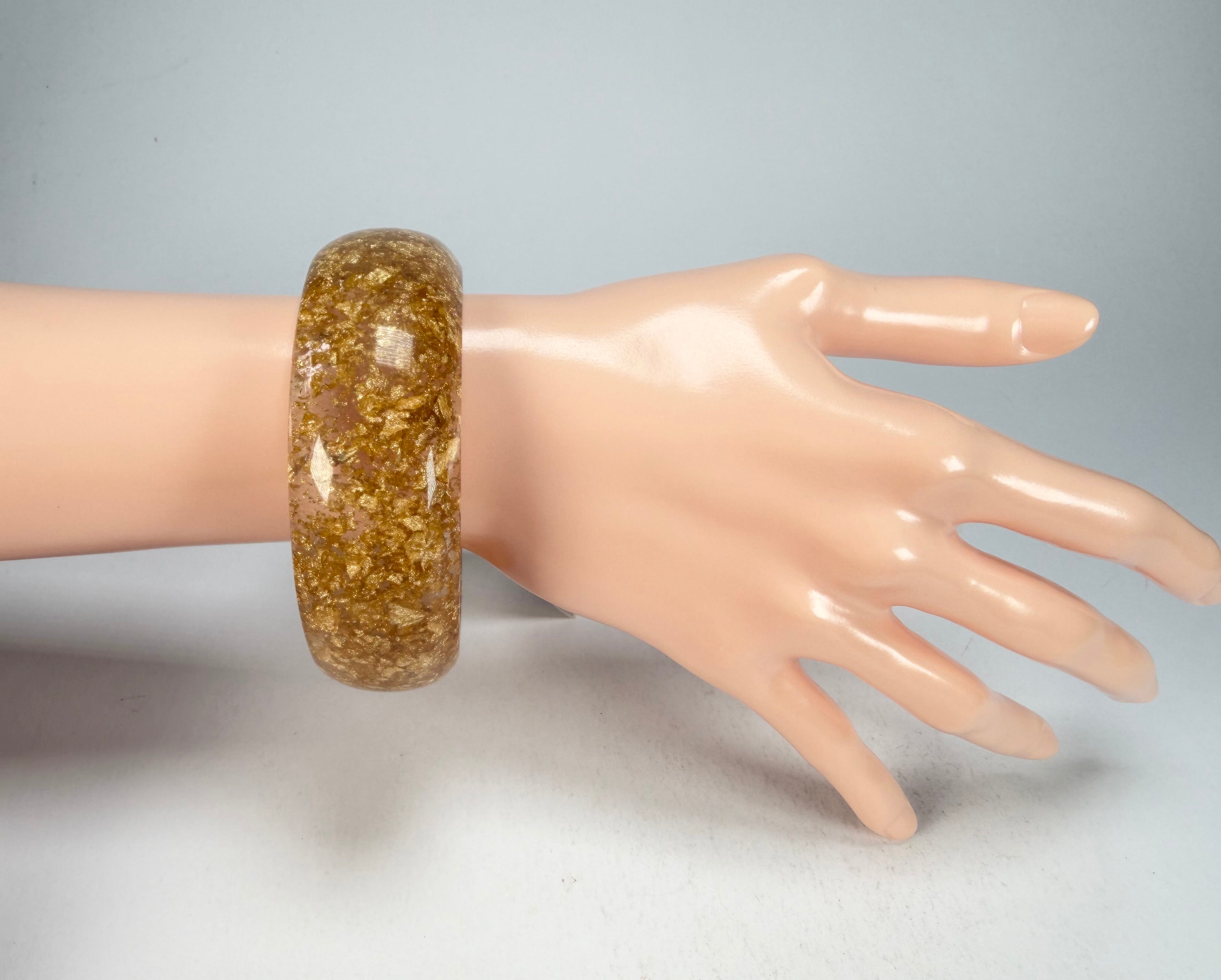Sobral - Metalique "PB24" Resin Solid Bangle ( 003811 )