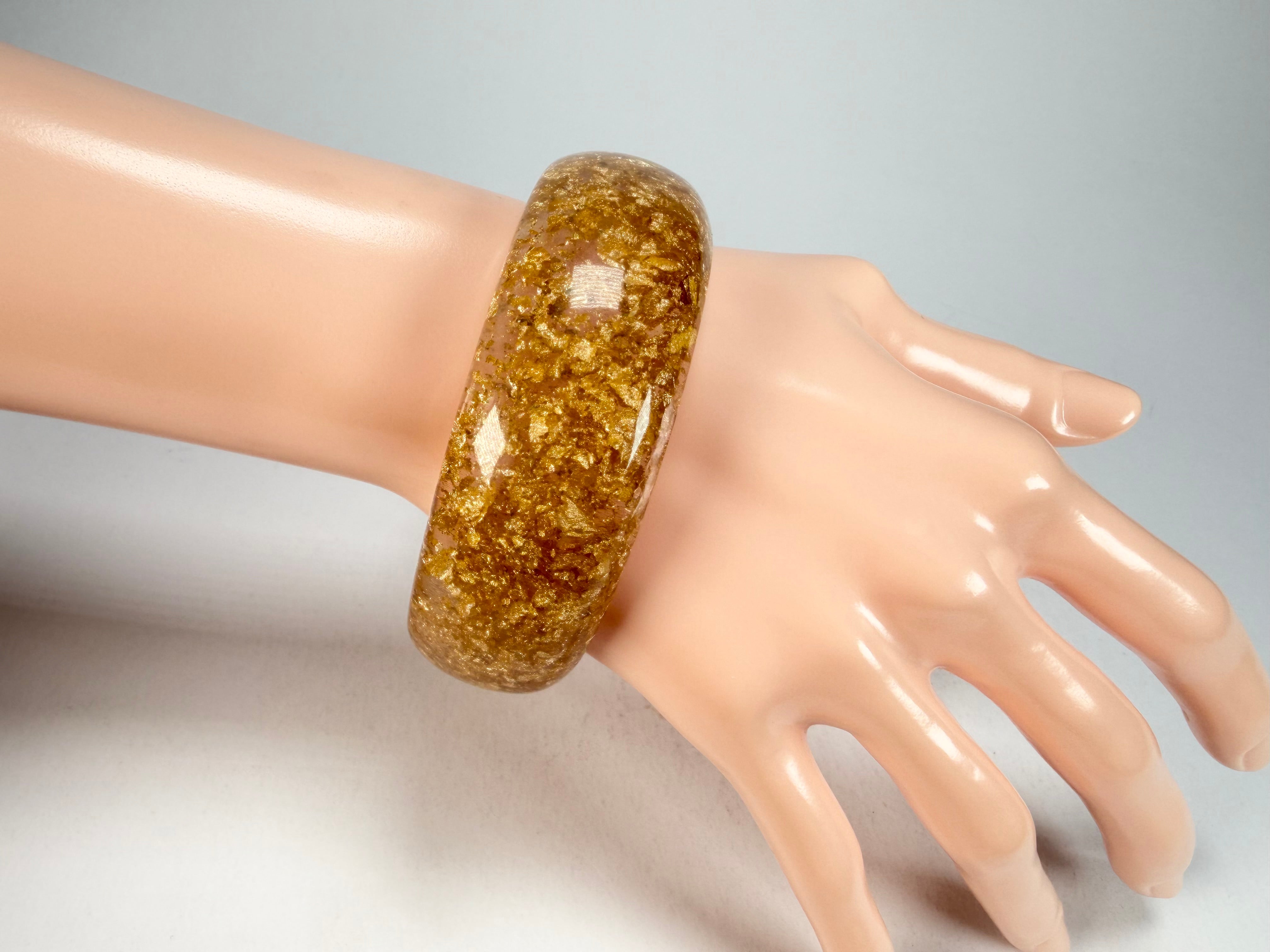 Sobral - Metalique "PB24" Resin Solid Bangle ( 003811 )
