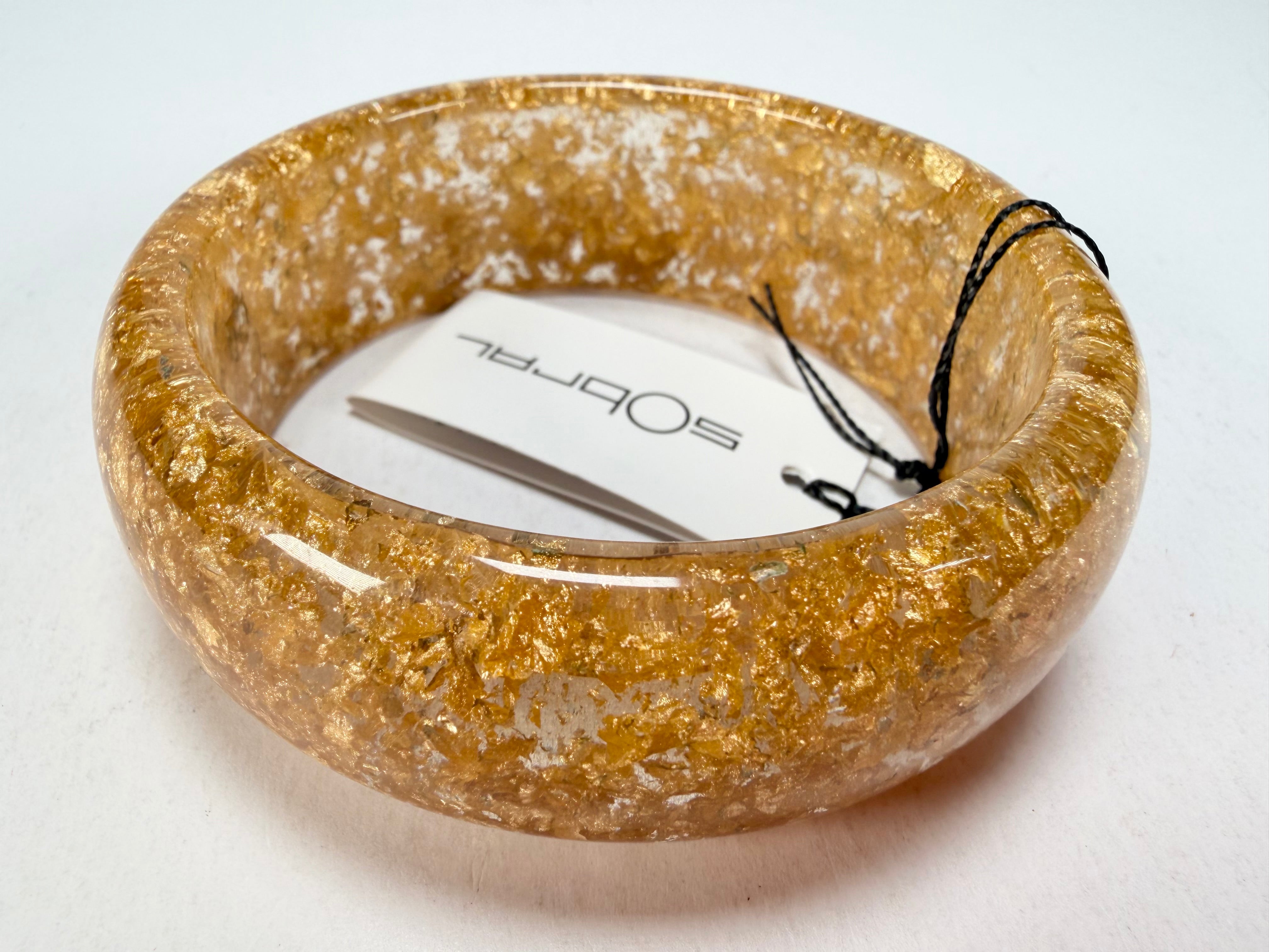 Sobral - Metalique "PB24" Resin Solid Bangle ( 003811 )