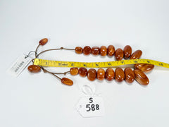 Sobral - Honey "Monica" Resin Necklace ( 005412 )