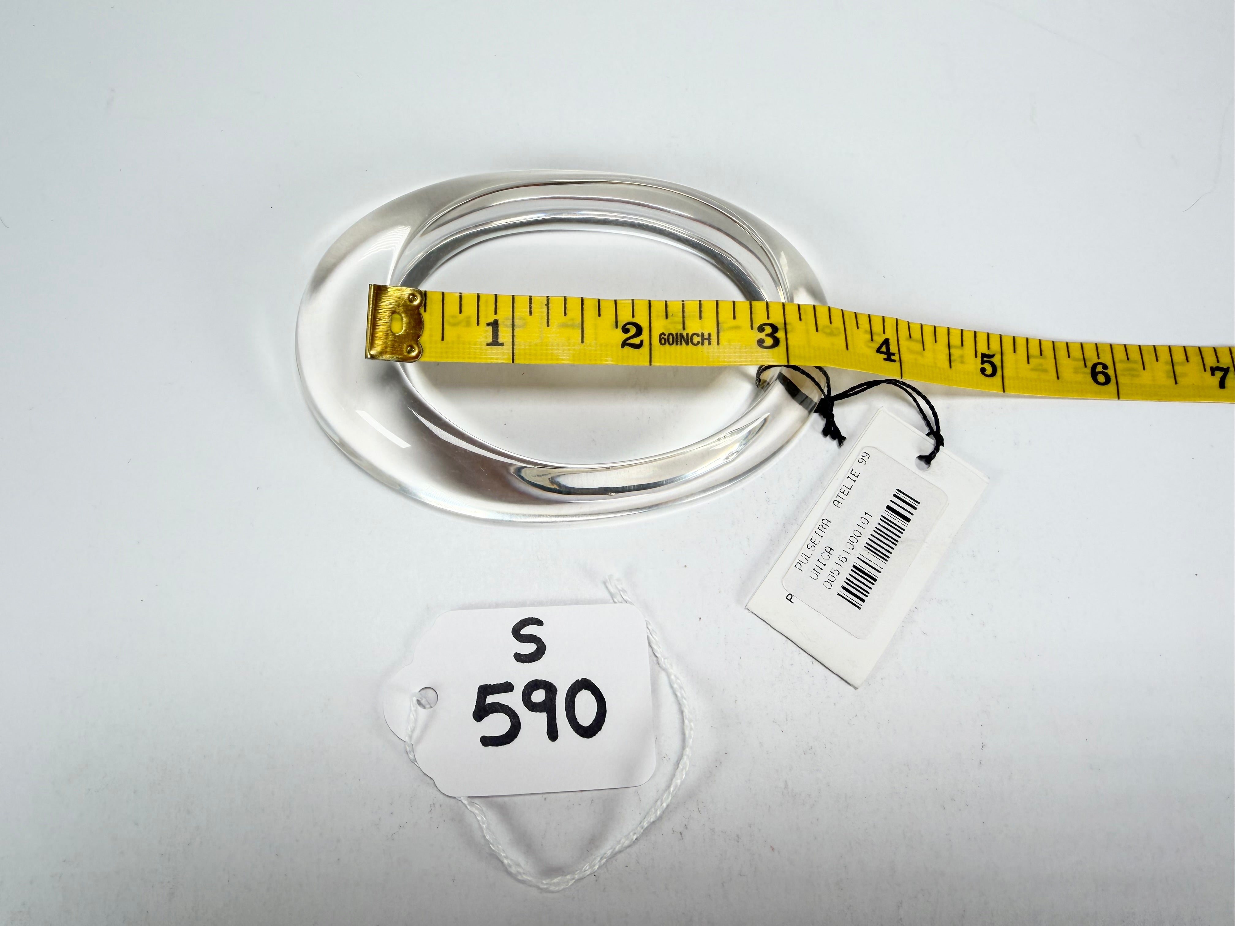 Sobral - Studio "Stacker " 3 Cristal Resin Solid Bangle Set ( 005161 )