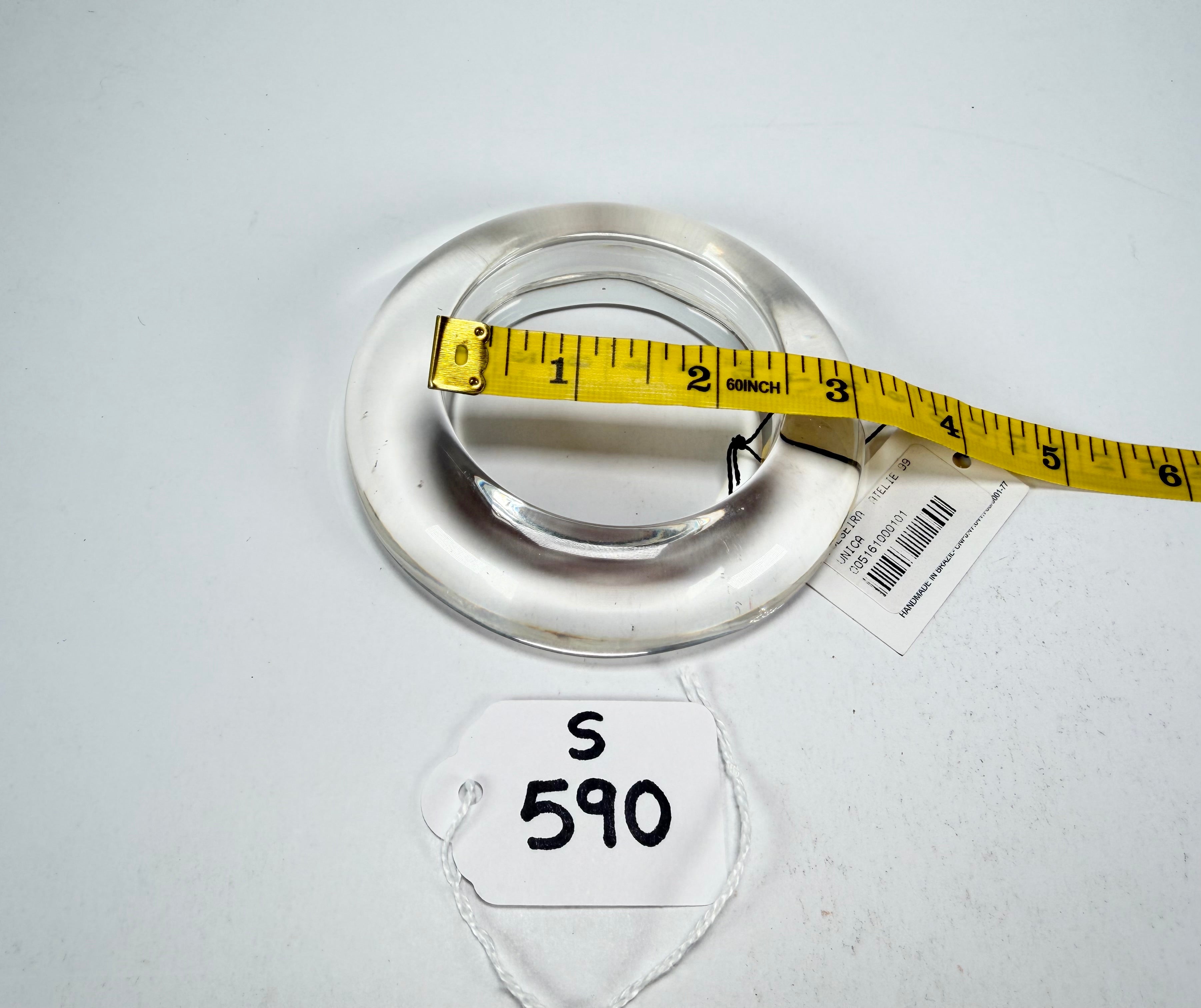 Sobral - Studio "Stacker " 3 Cristal Resin Solid Bangle Set ( 005161 )