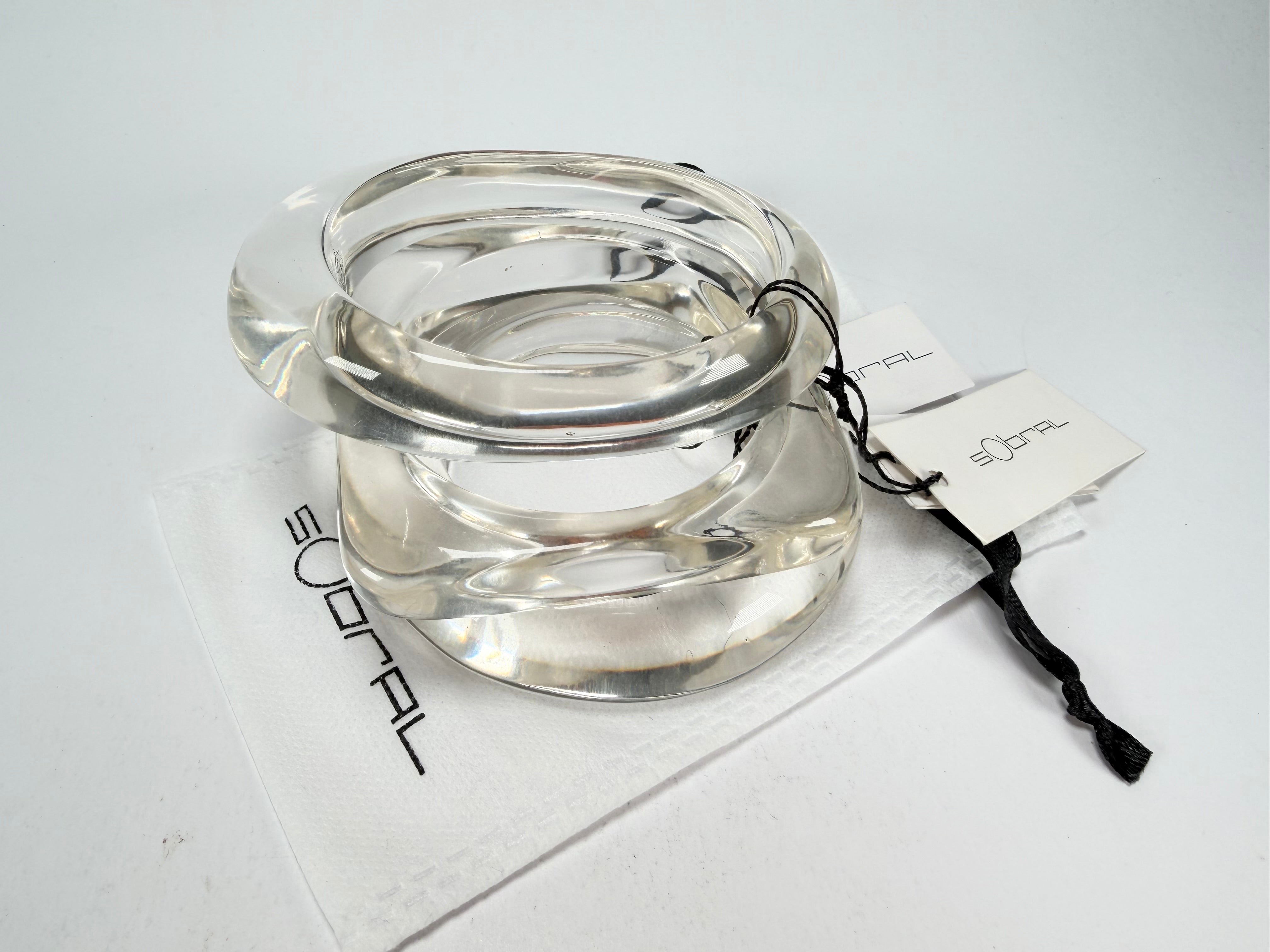 Sobral - Studio "Stacker " 3 Cristal Resin Solid Bangle Set ( 005161 )