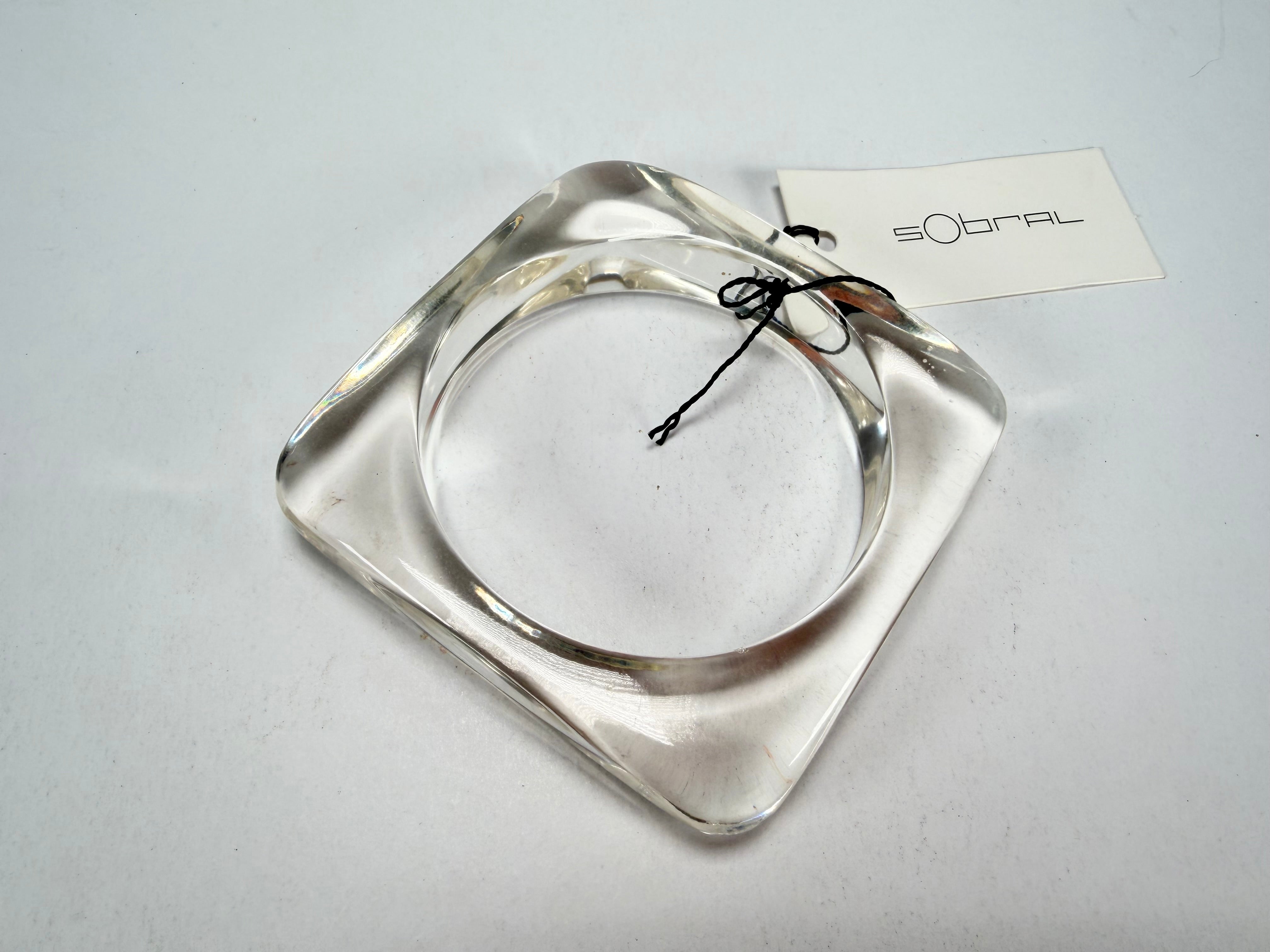 Sobral - Studio "Stacker " 3 Cristal Resin Solid Bangle Set ( 005161 )