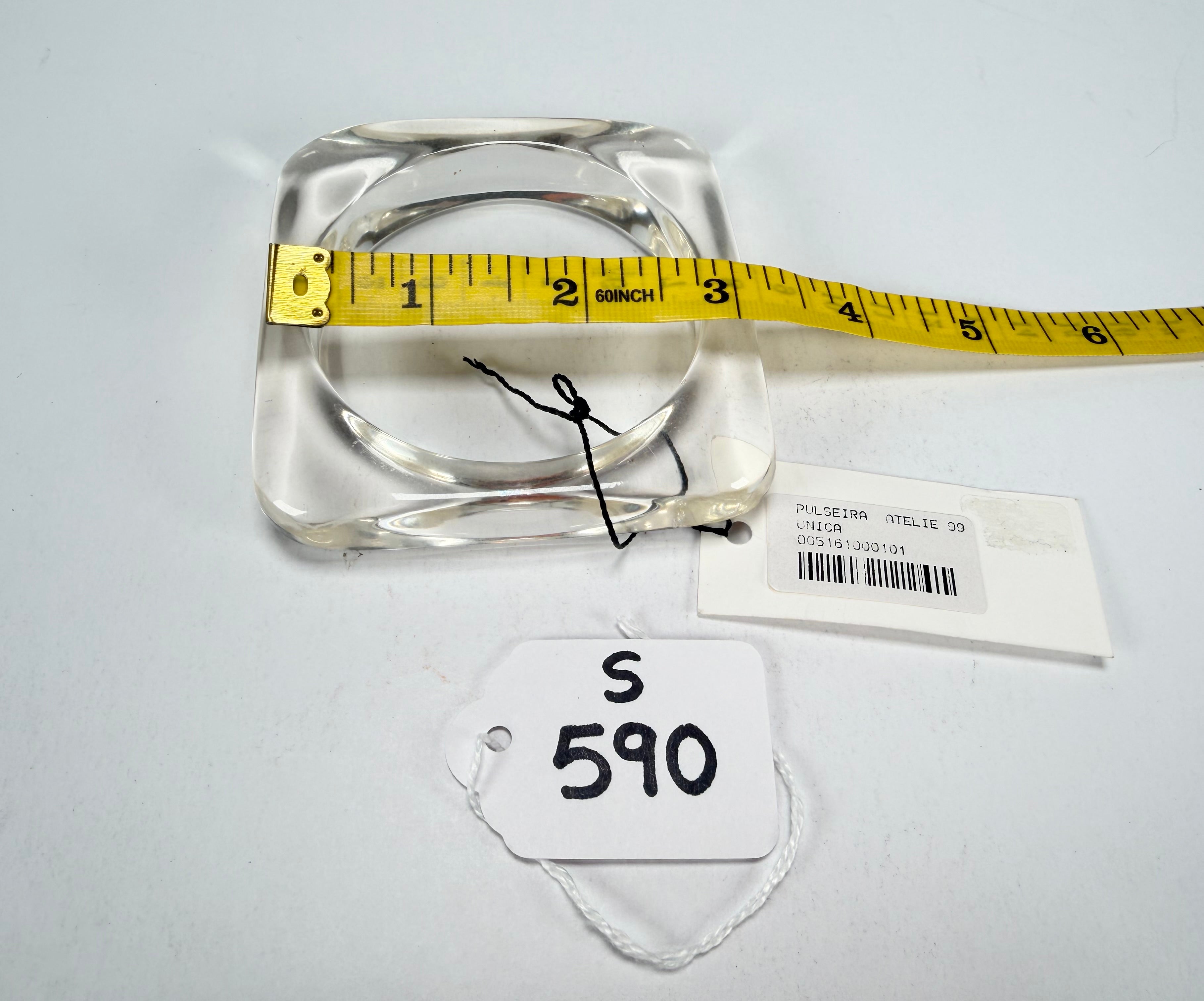 Sobral - Studio "Stacker " 3 Cristal Resin Solid Bangle Set ( 005161 )