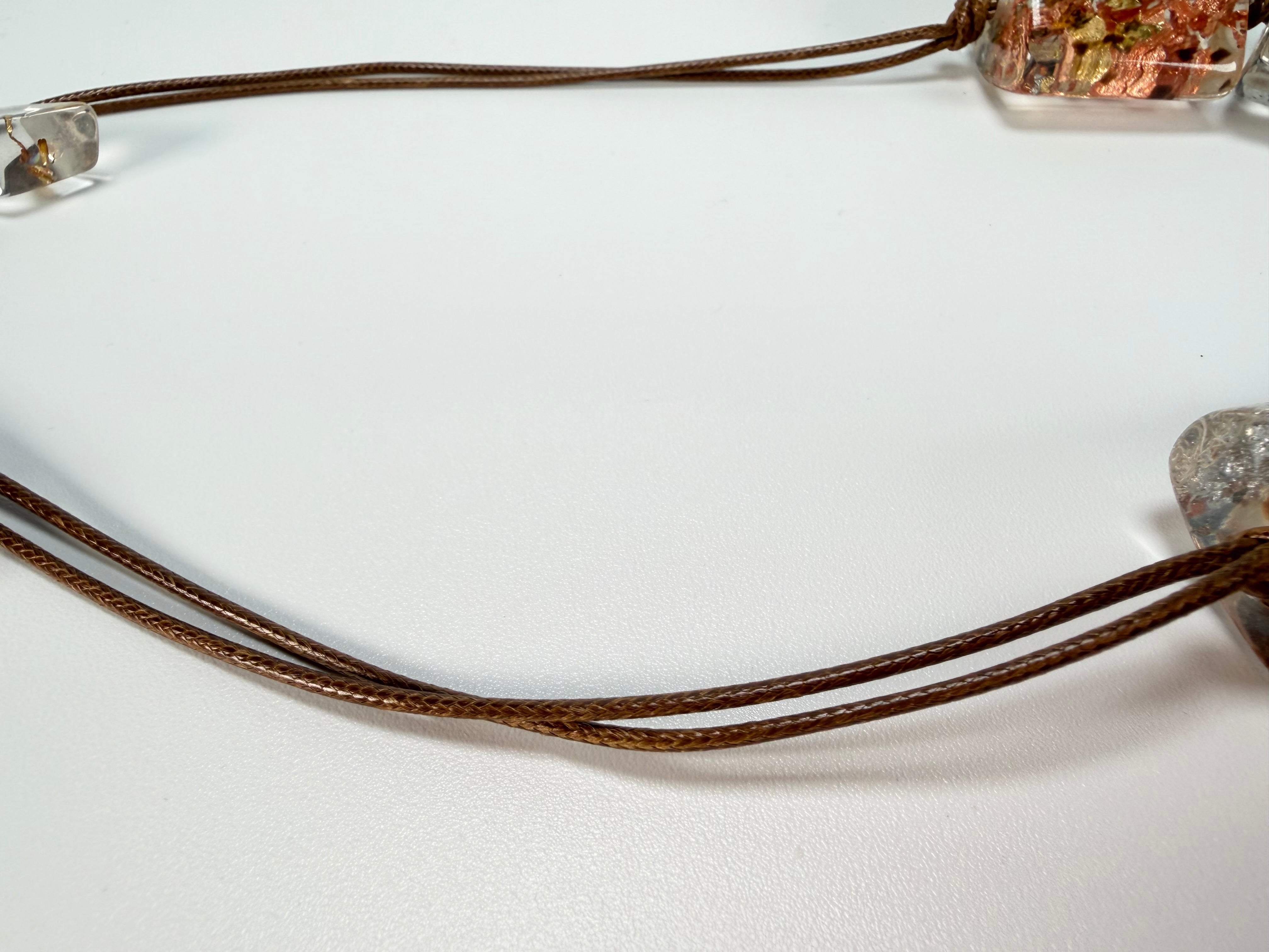 Sobral - Minas Gerais "Capitólio" Resin Necklace ( 005544 )