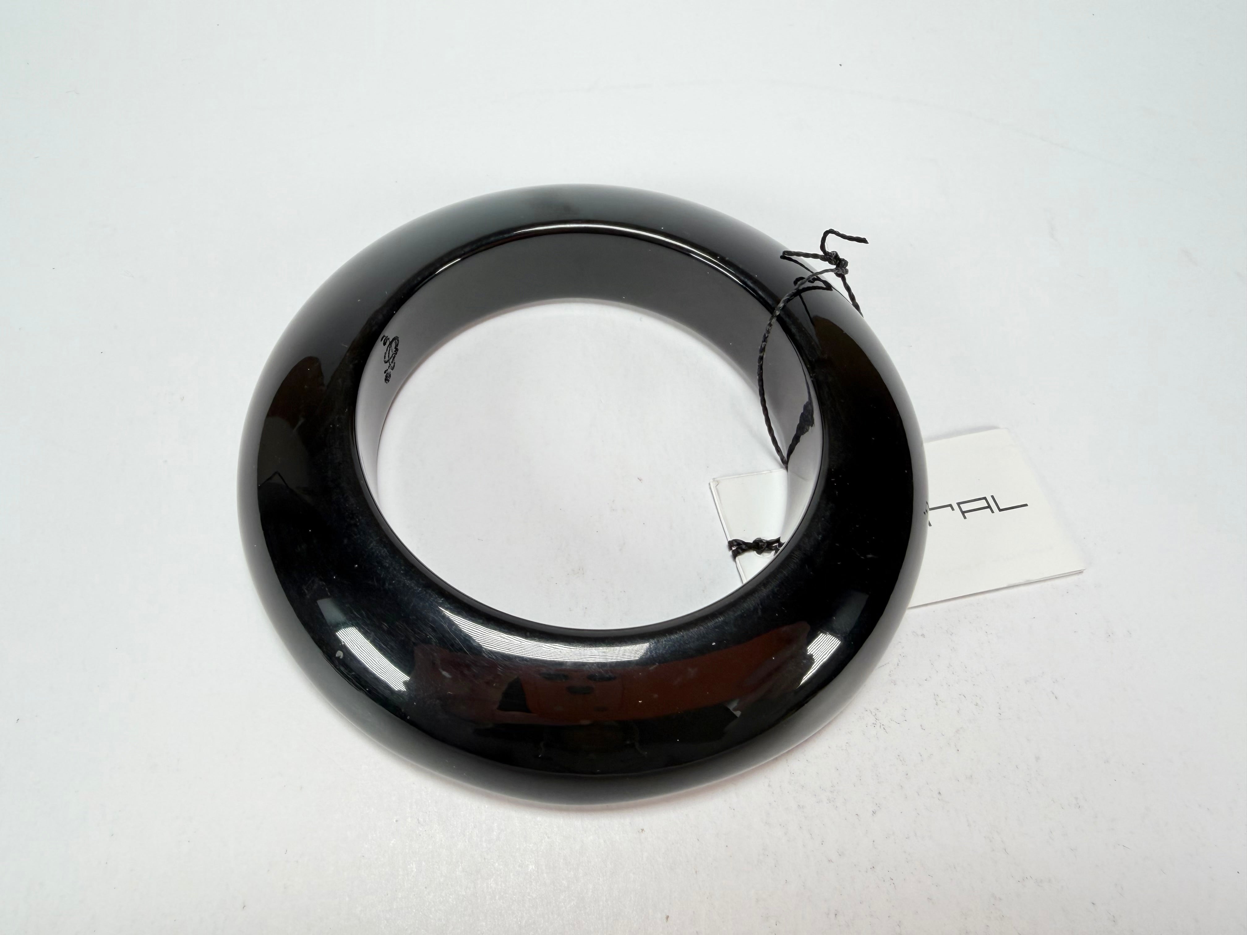 Sobral - Studio "Stacker " 3 Black Resin Solid Bangle Set ( 005161 )