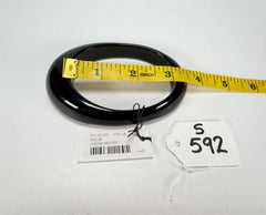 Sobral - Studio "Stacker " 3 Black Resin Solid Bangle Set ( 005161 )