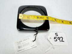 Sobral - Studio "Stacker " 3 Black Resin Solid Bangle Set ( 005161 )